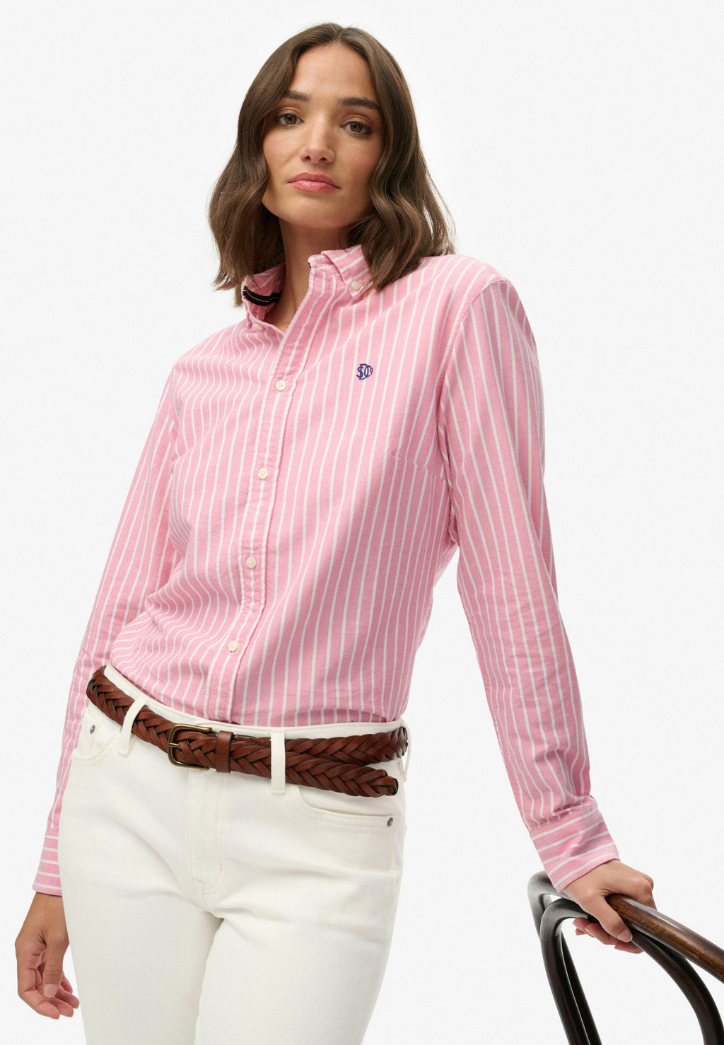 Slim Oxford Button Down Long Sleeve Shirt