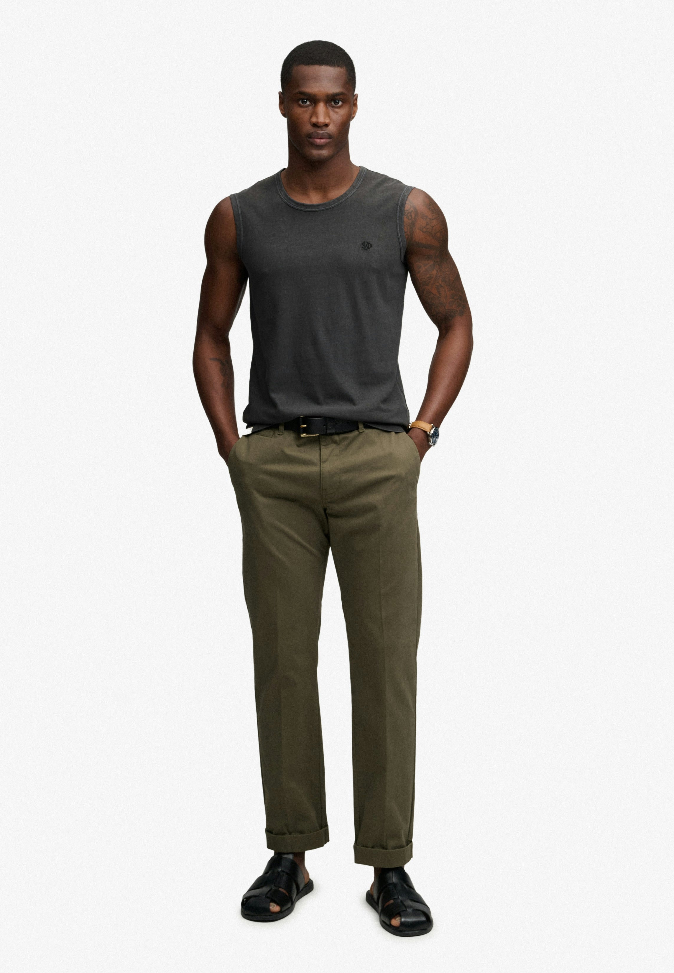 Classic Cotton Linen Tank Top