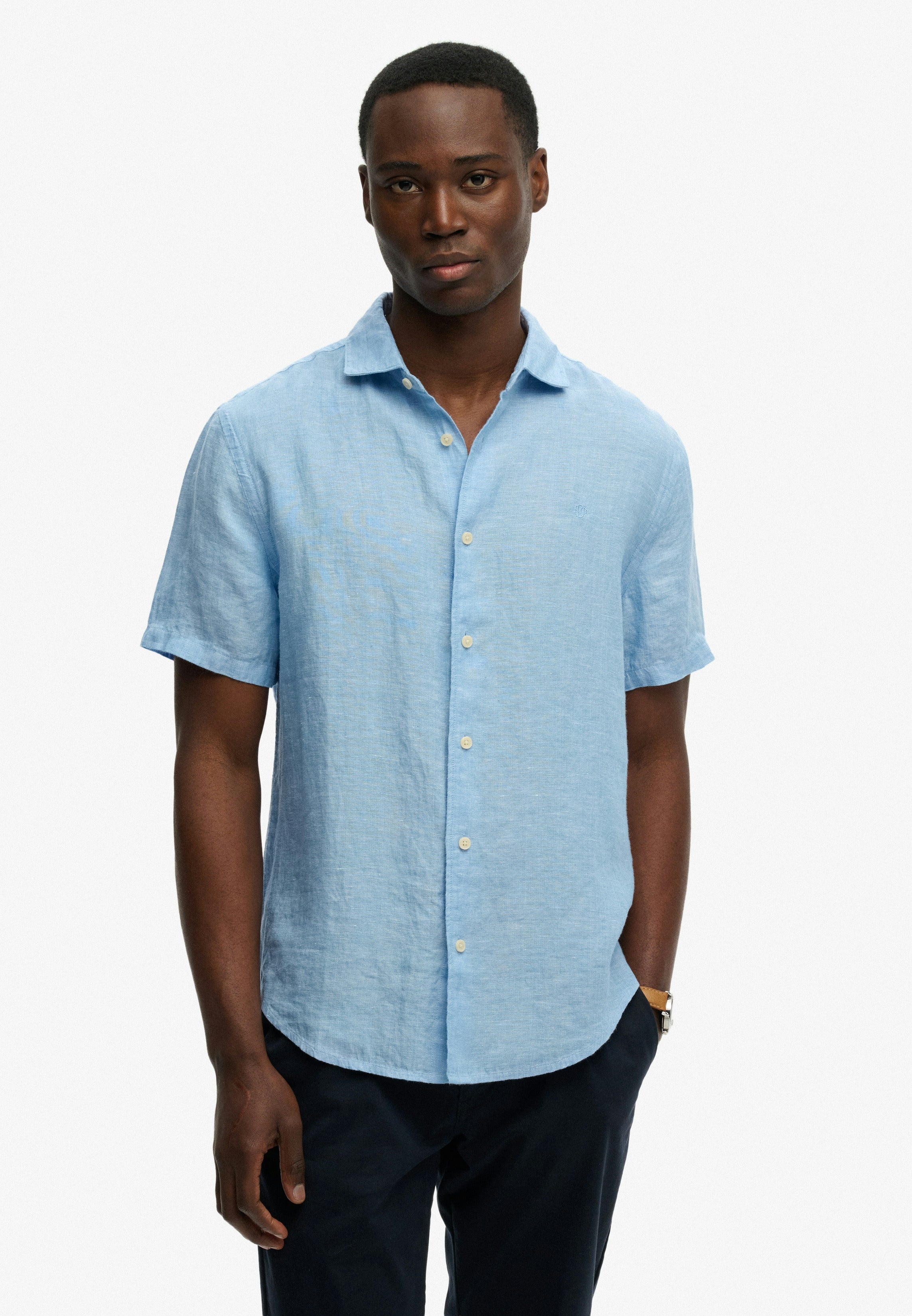 Riviera Short Sleeve Linen Shirt