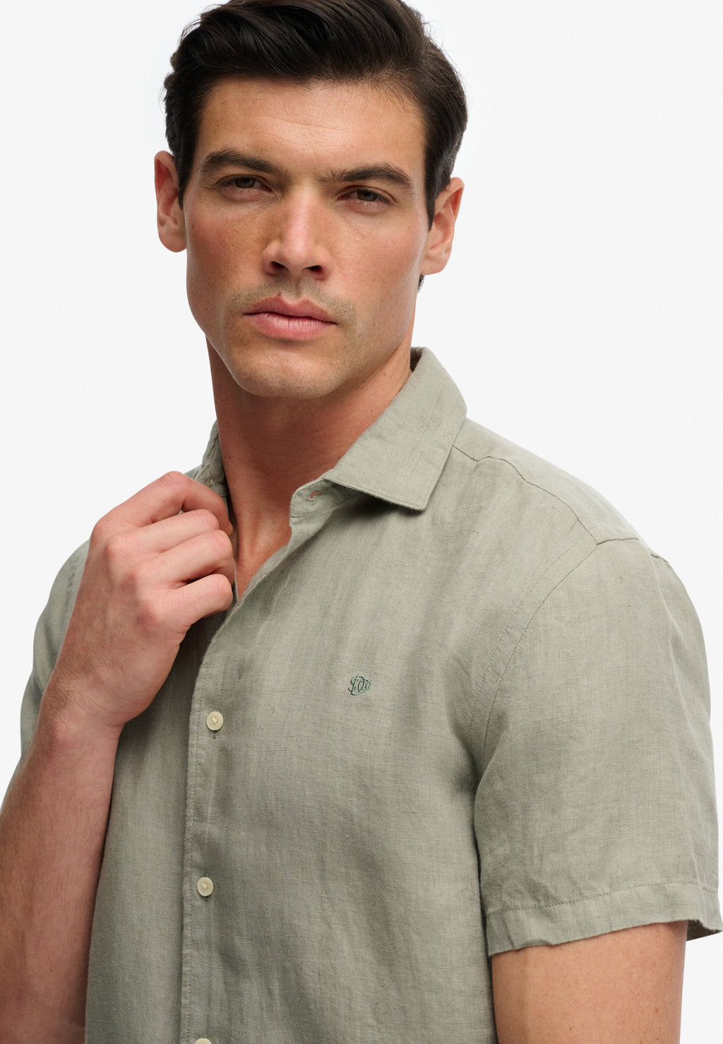 Riviera Short Sleeve Linen Shirt