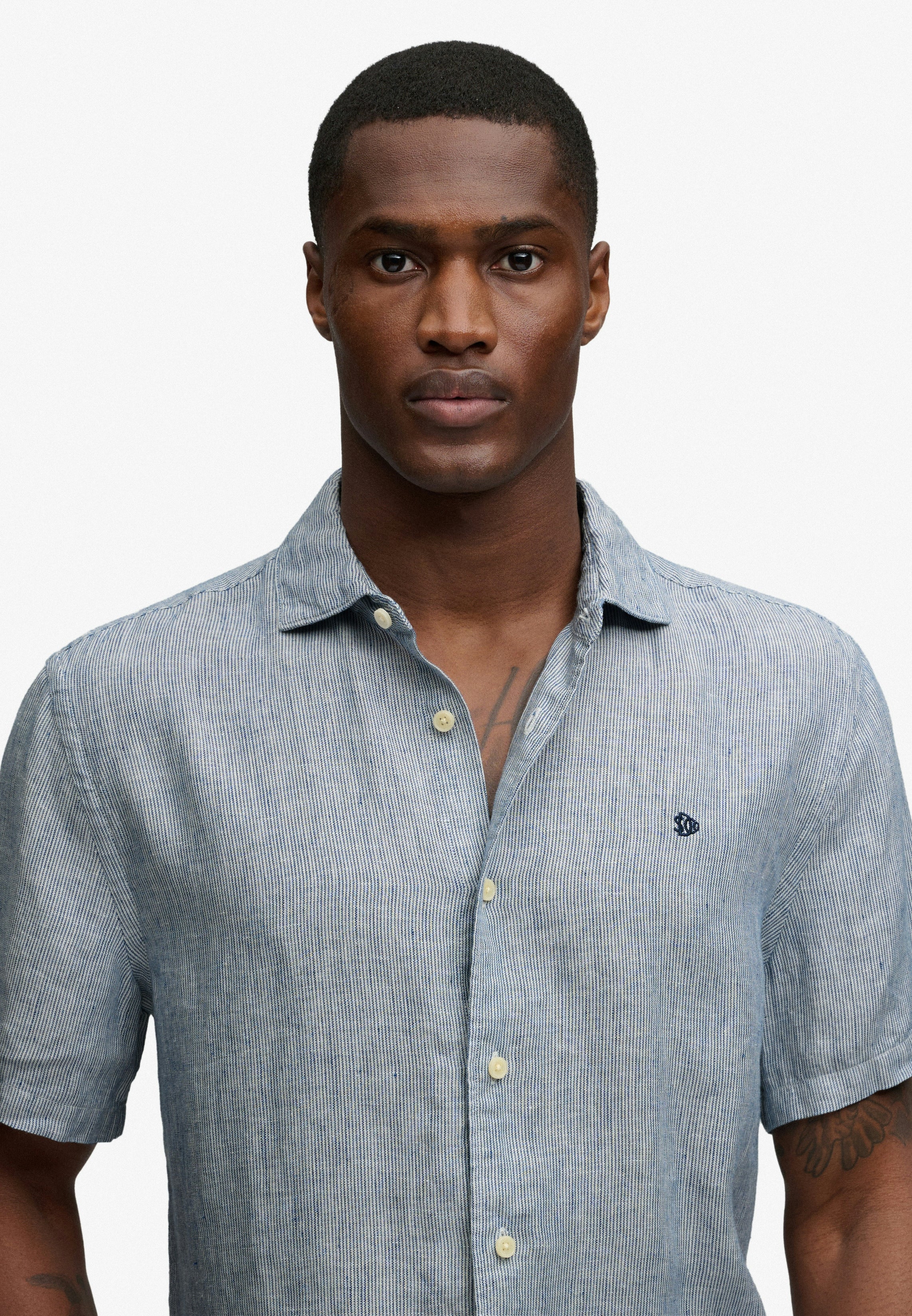 Riviera Short Sleeve Linen Shirt