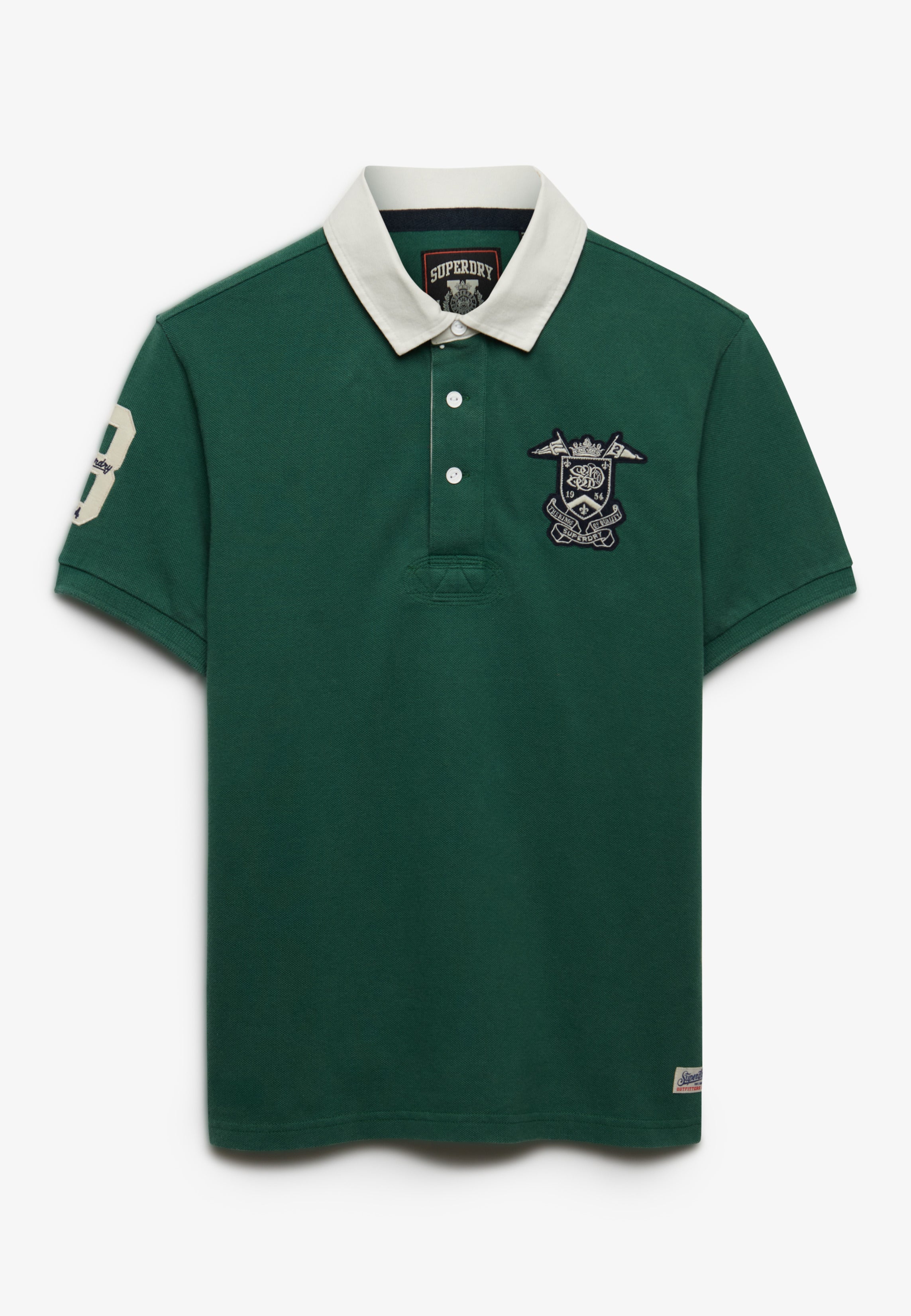 Vintage Pique Rugby Polo Shirt