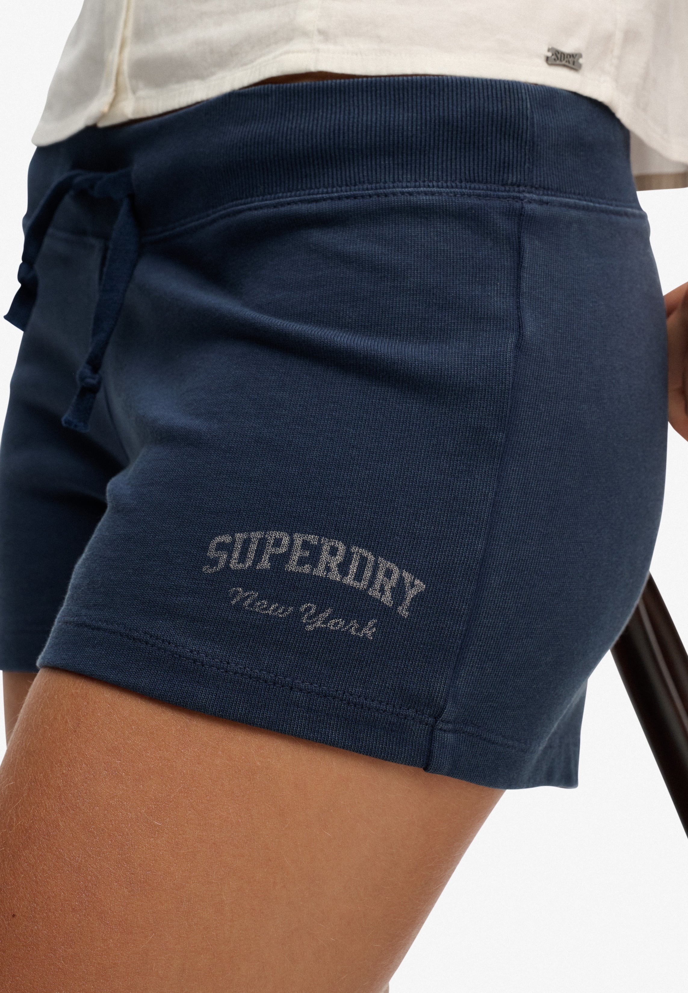 Athletic Essentials Jersey Script Shorts