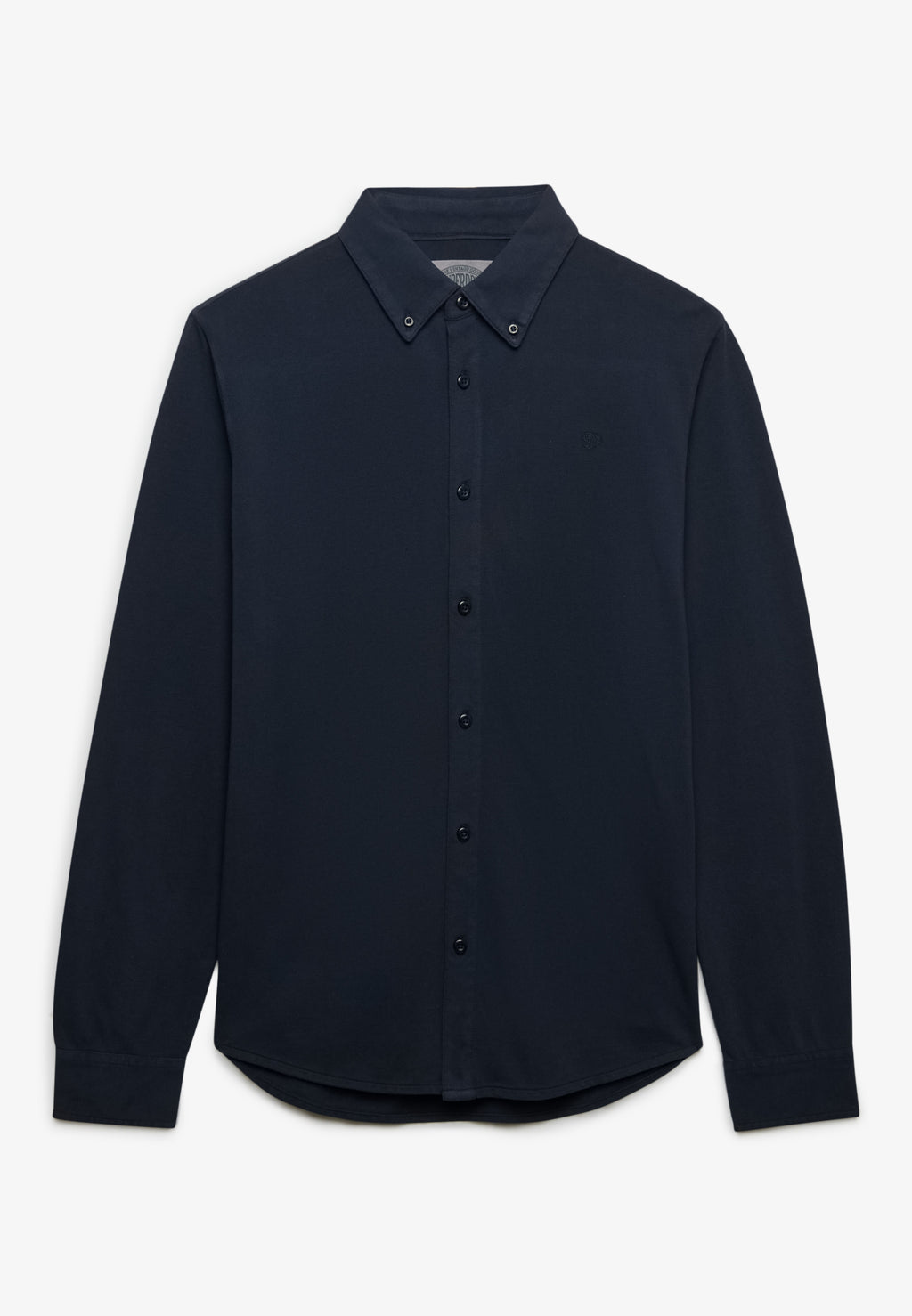 Vintage Destroy Pique Long Sleeve Shirt