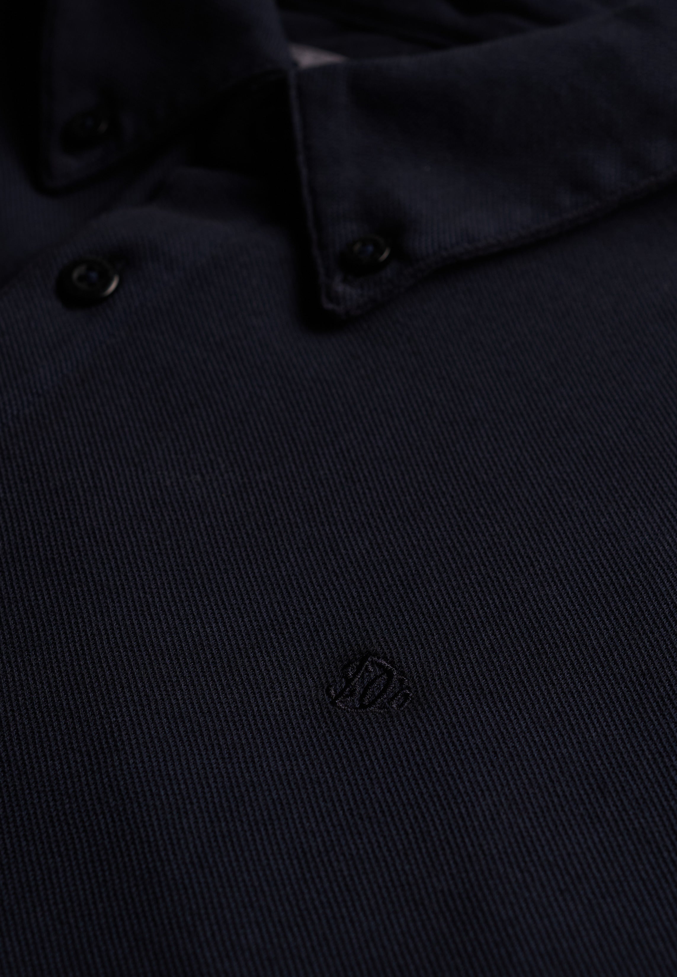 Vintage Destroy Pique Long Sleeve Shirt