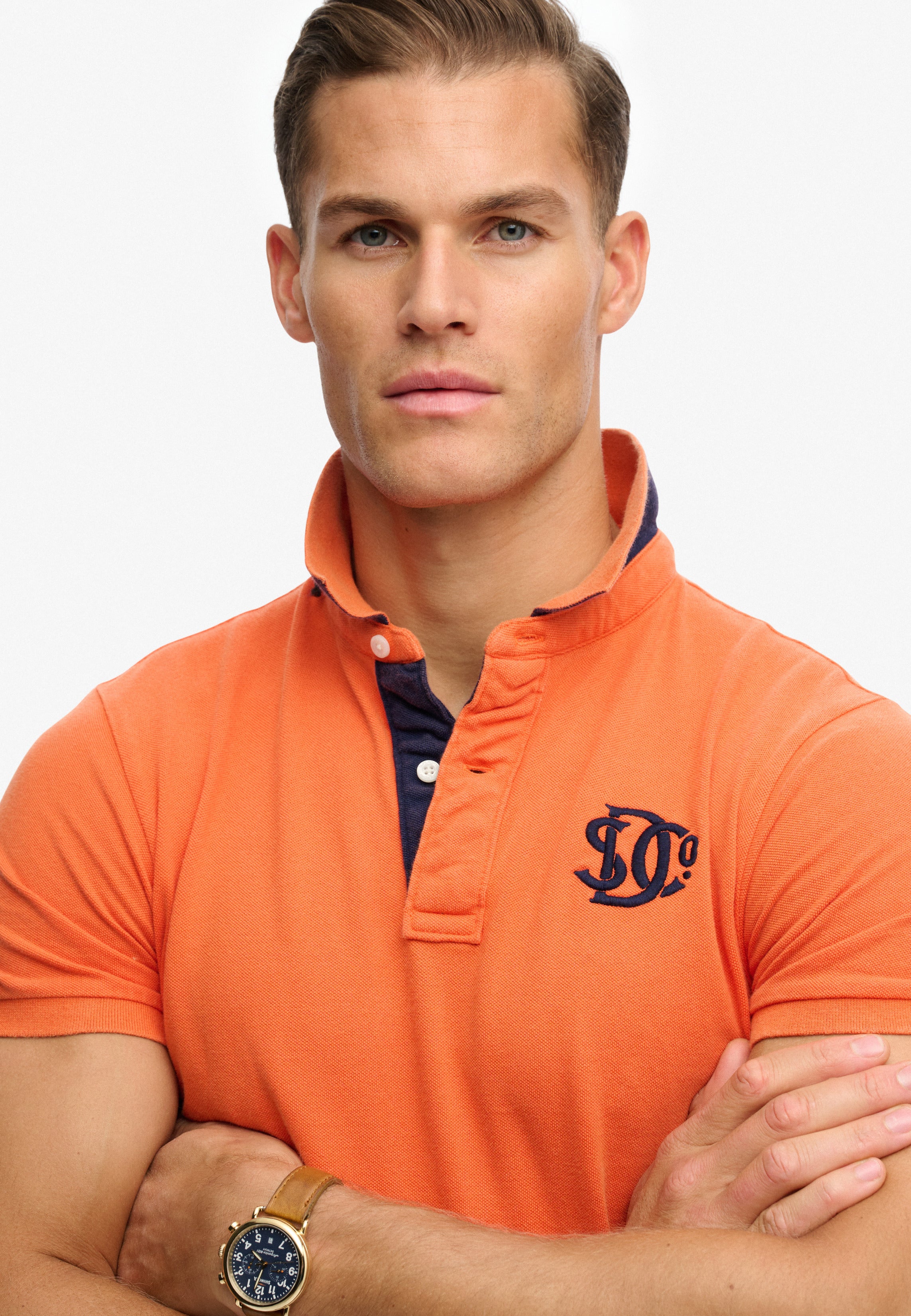 Pique Monogram Polo Shirt