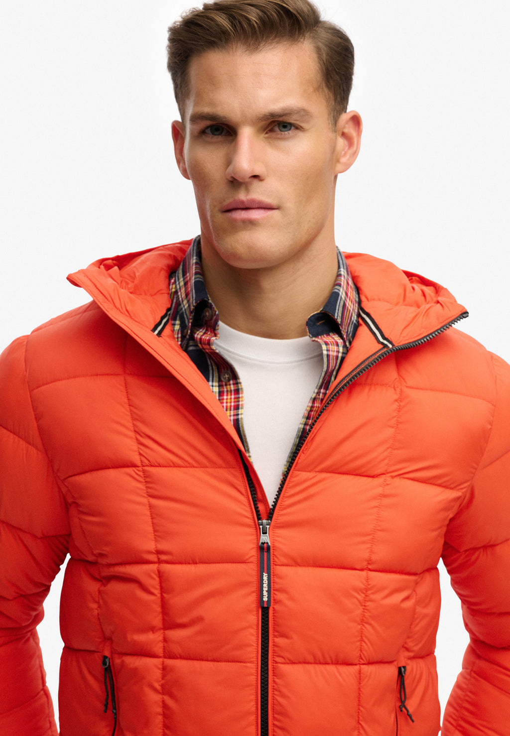 Hooded Box Quilt Fuji Lite Jacket