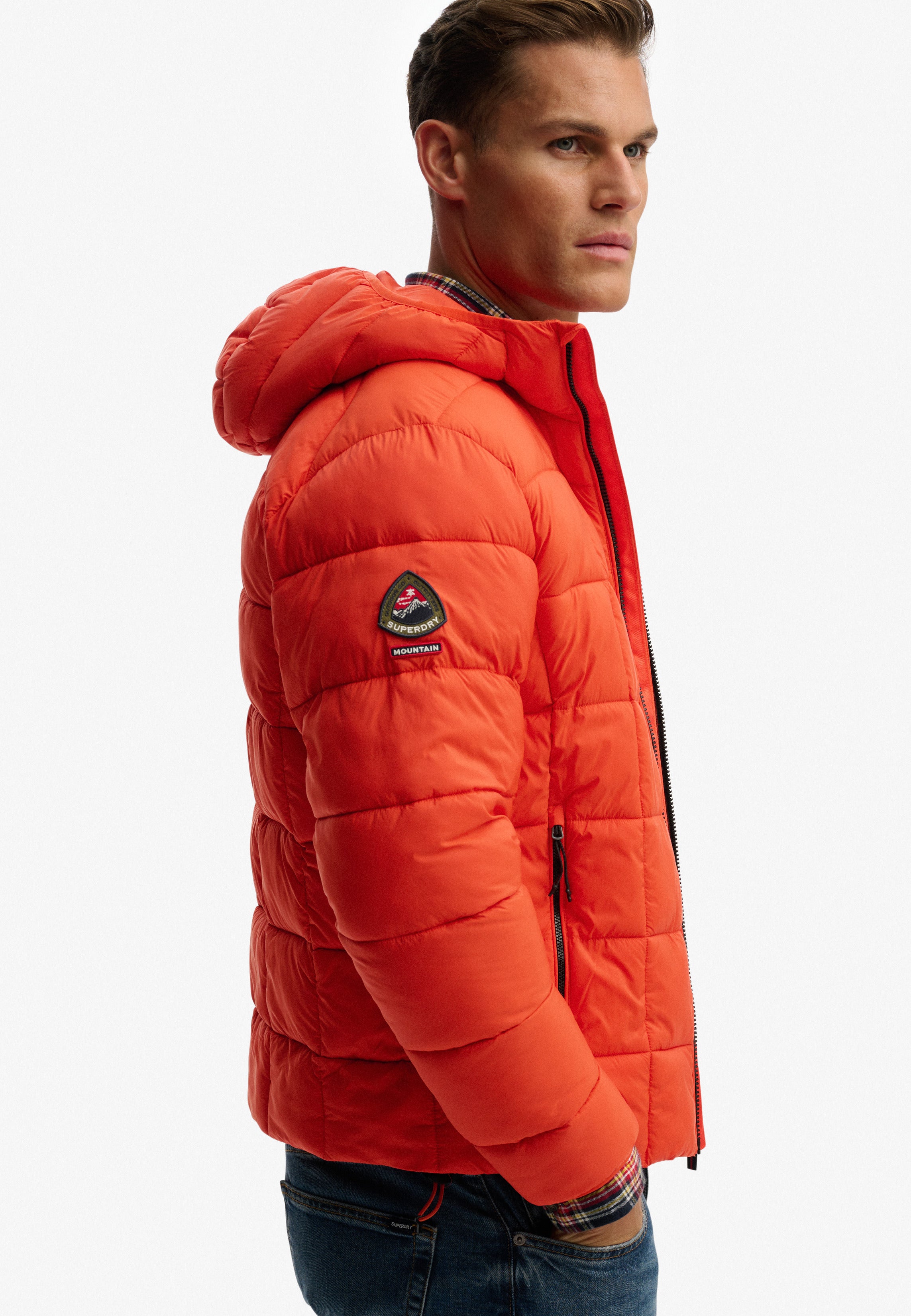 Hooded Box Quilt Fuji Lite Jacket
