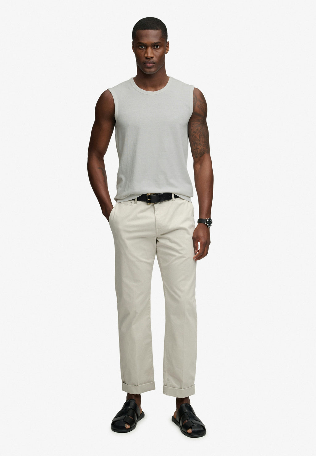Classic Cotton Linen Tank Top