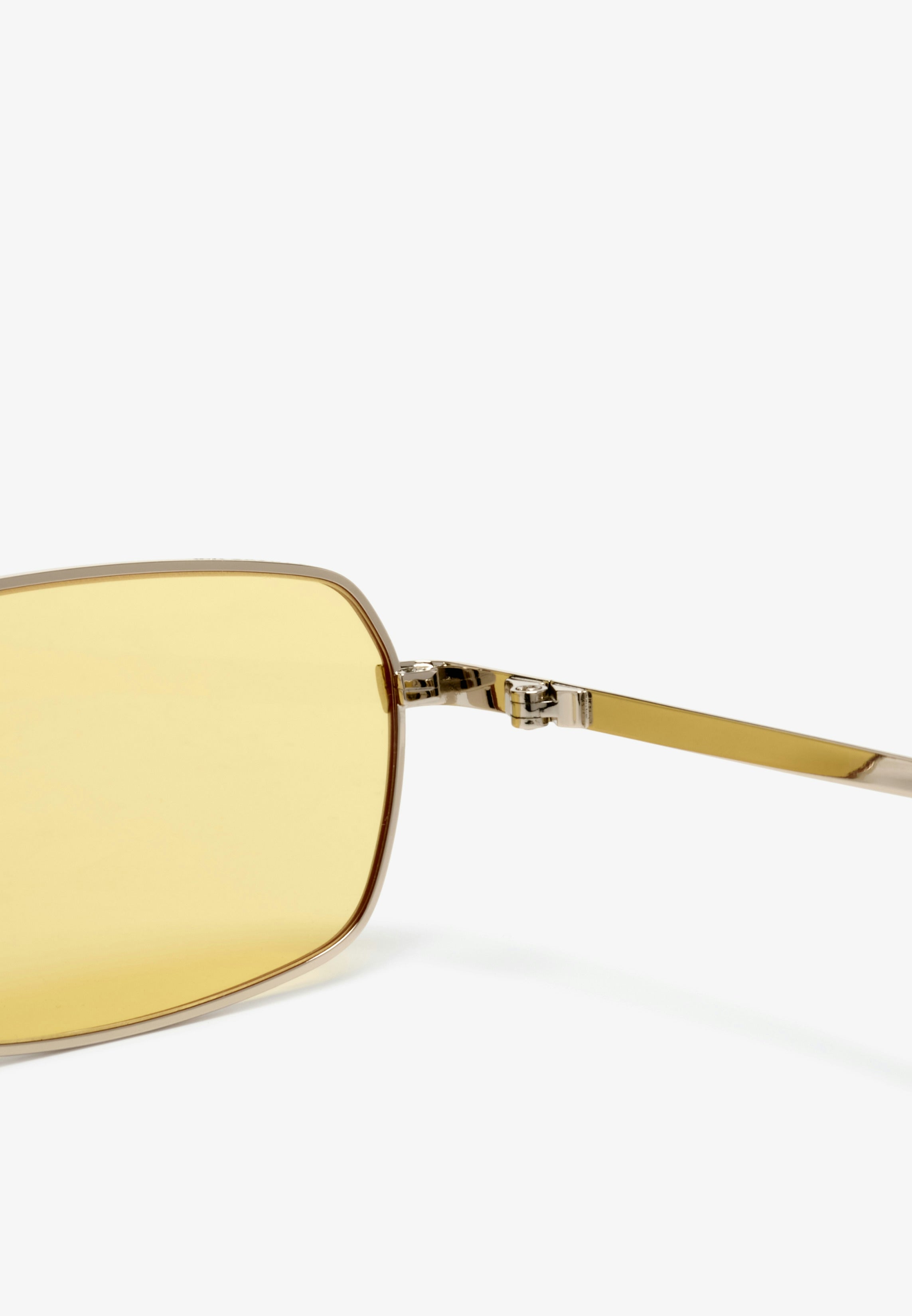 Metal Rectangle Sunglasses