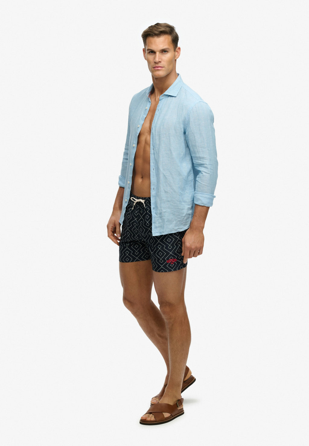 Premium Printed 15-inch Swim Shorts