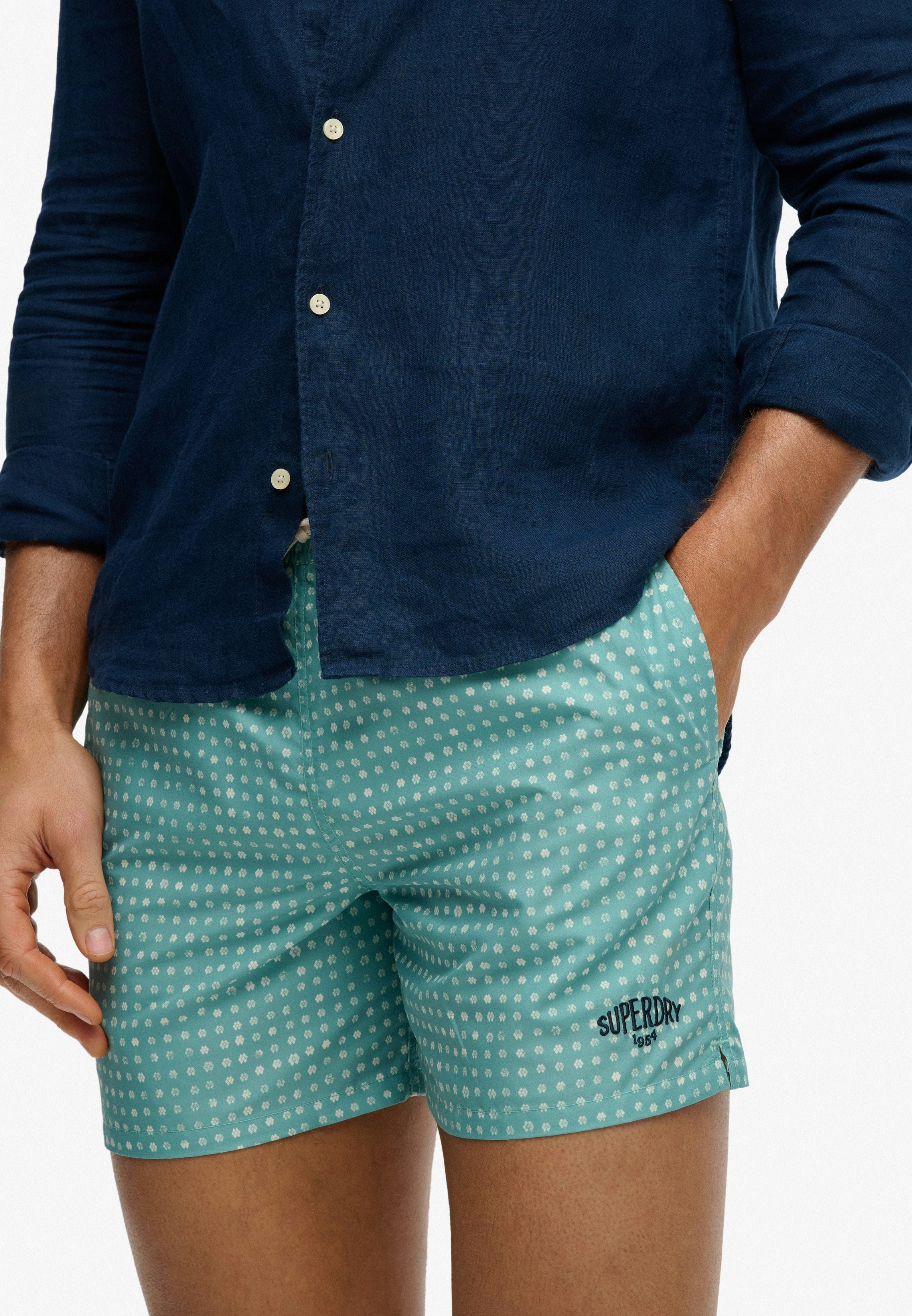 Premium Printed 15-inch Swim Shorts