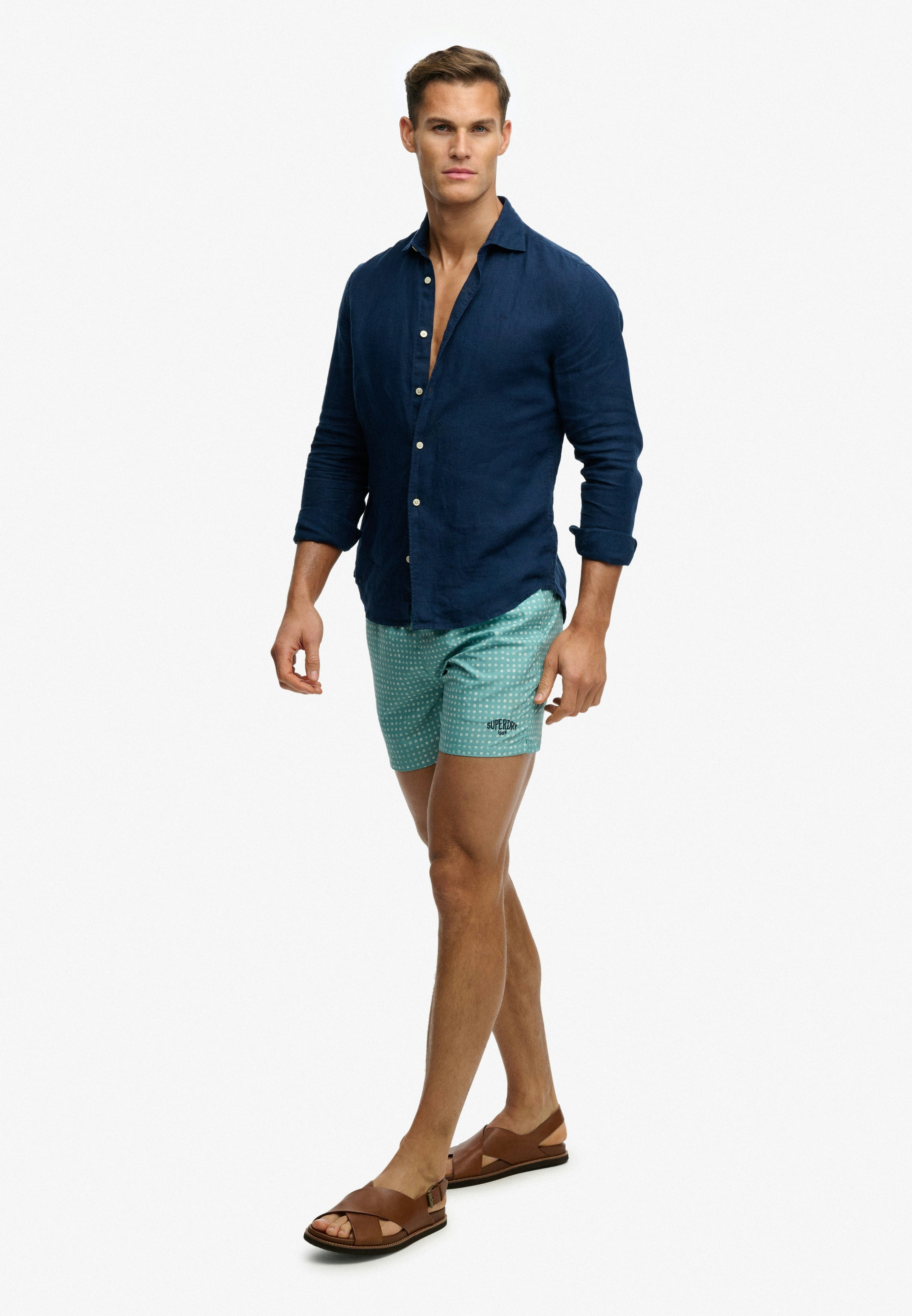 Premium Printed 15-inch Swim Shorts
