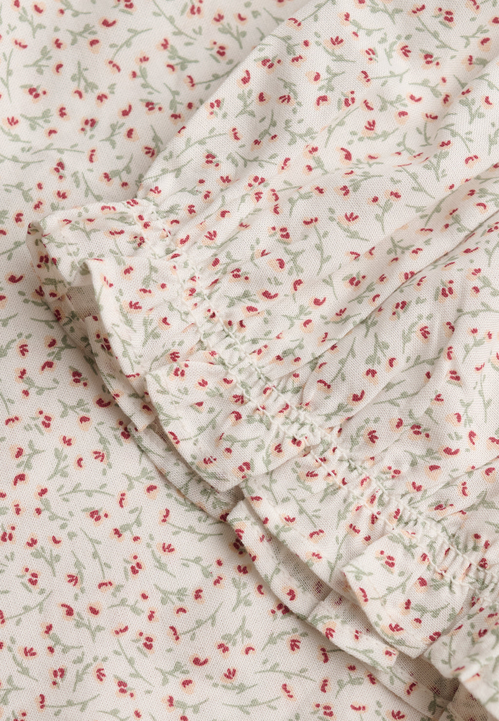 Short Sleeve Half Button Woven Top