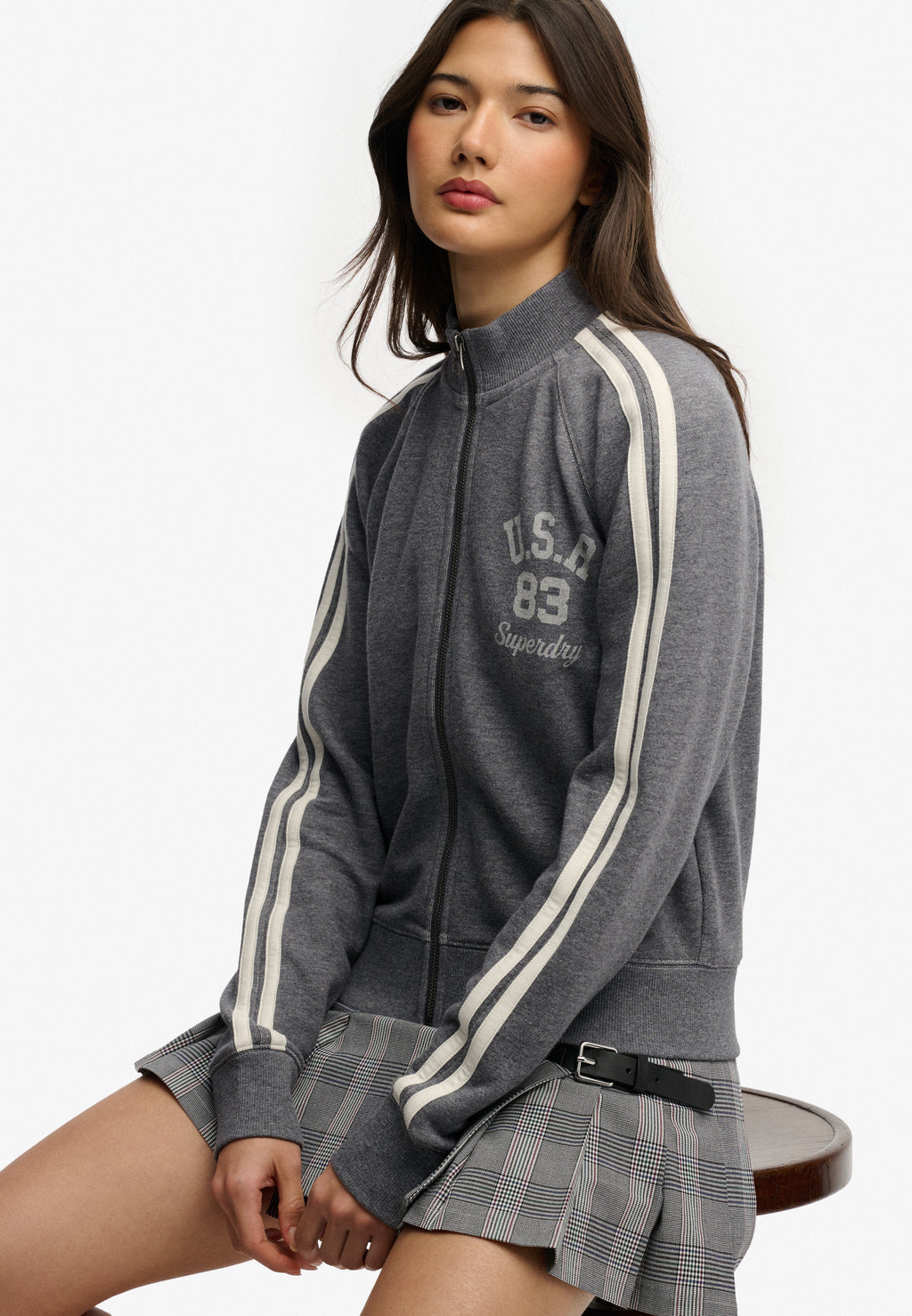 Athletic Essentials Zip Through Track Top