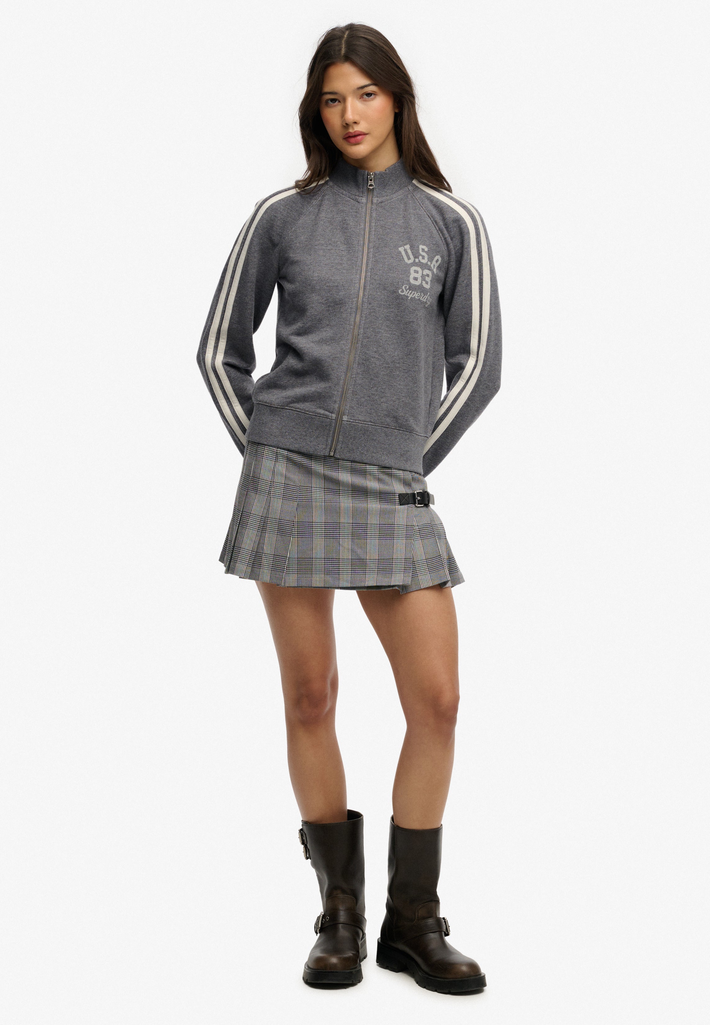 Athletic Essentials Zip Through Track Top