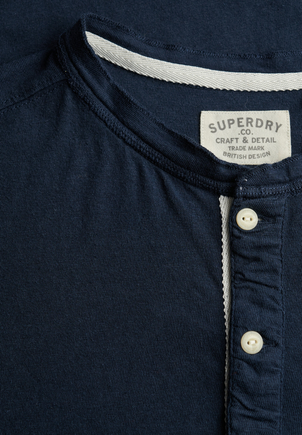 Classic Cotton Linen Short Sleeve Henley T-shirt