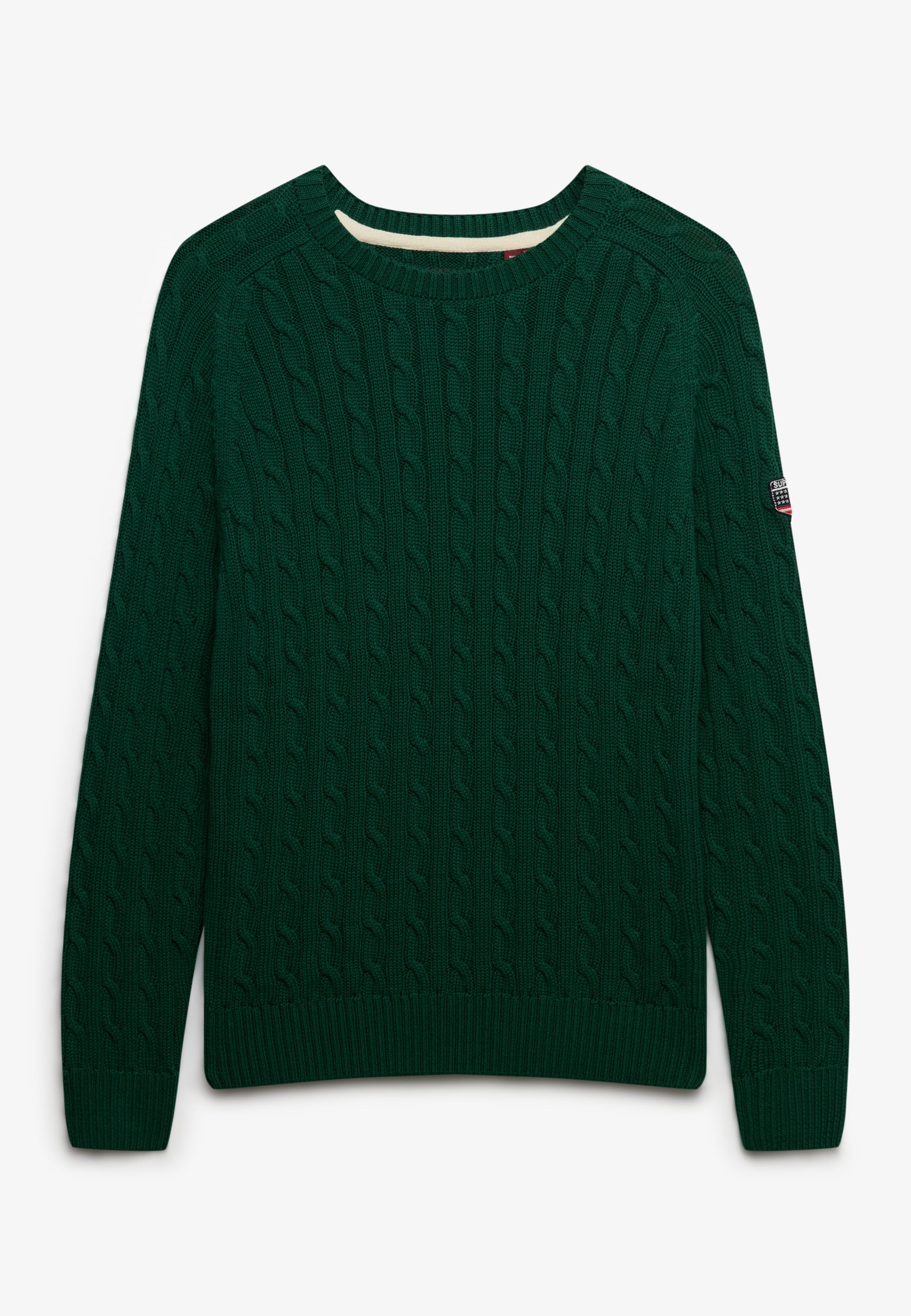 Slouchy Cable Knit Jumper