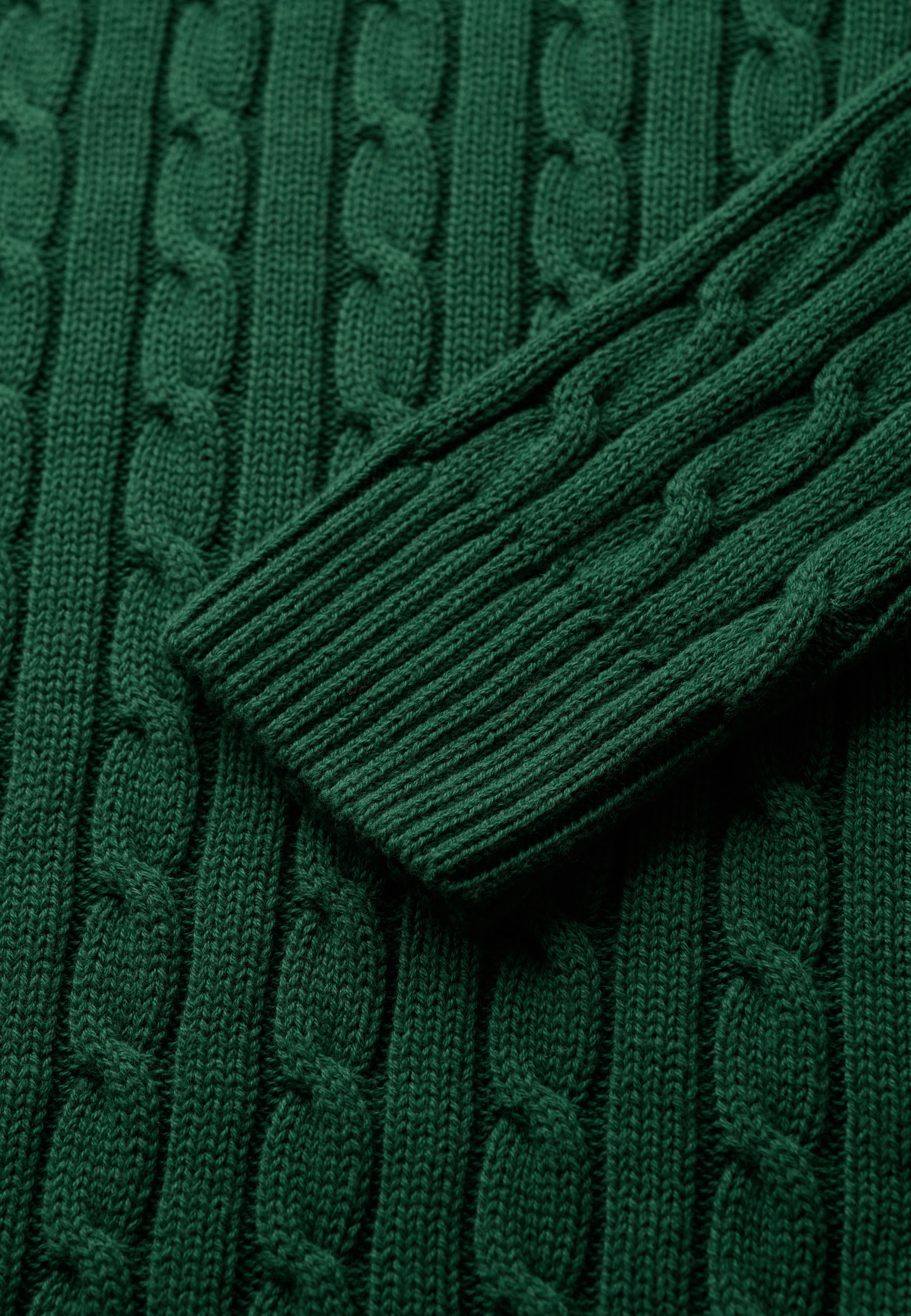 Slouchy Cable Knit Jumper