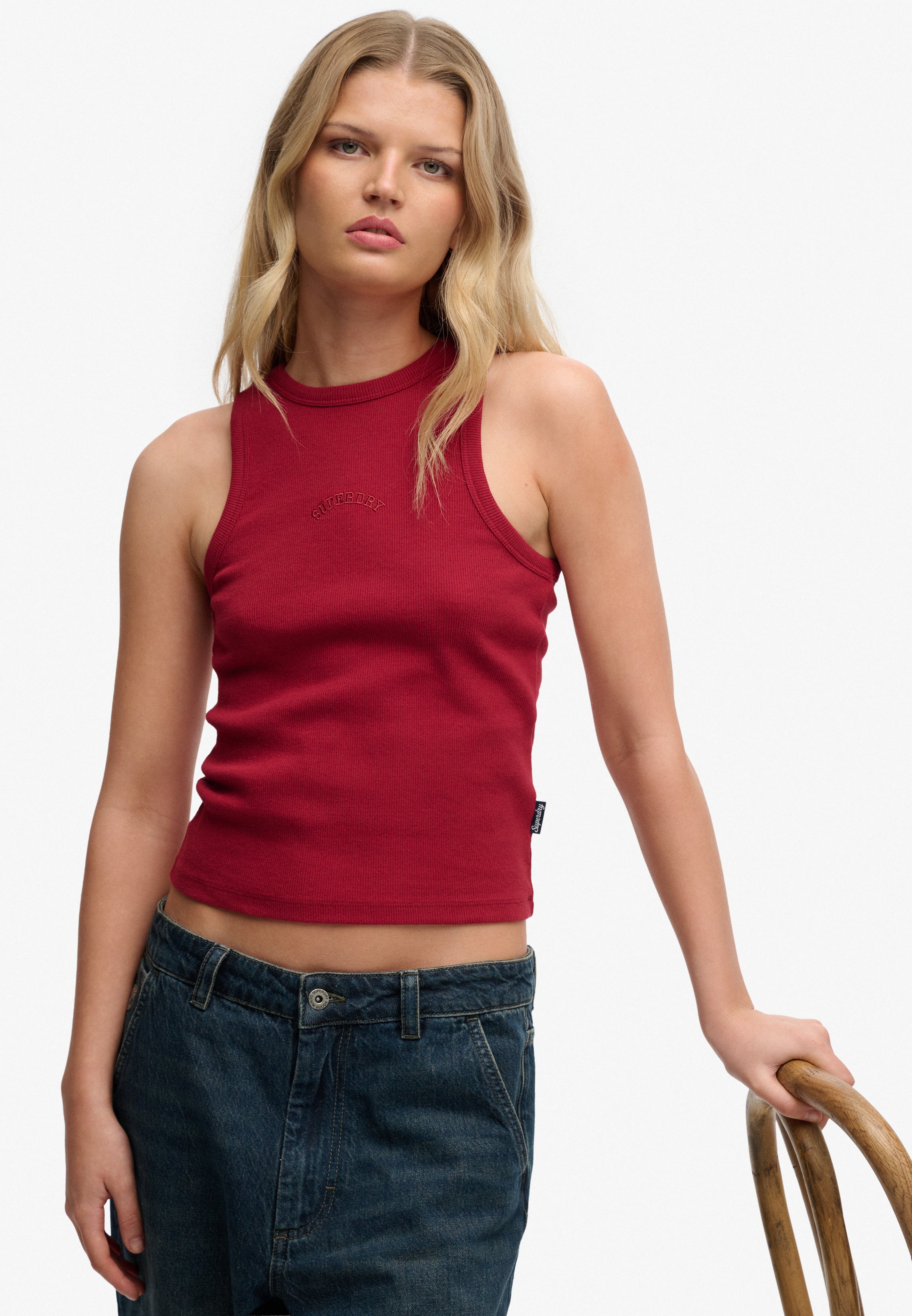 Essential Logo Racer Vest
