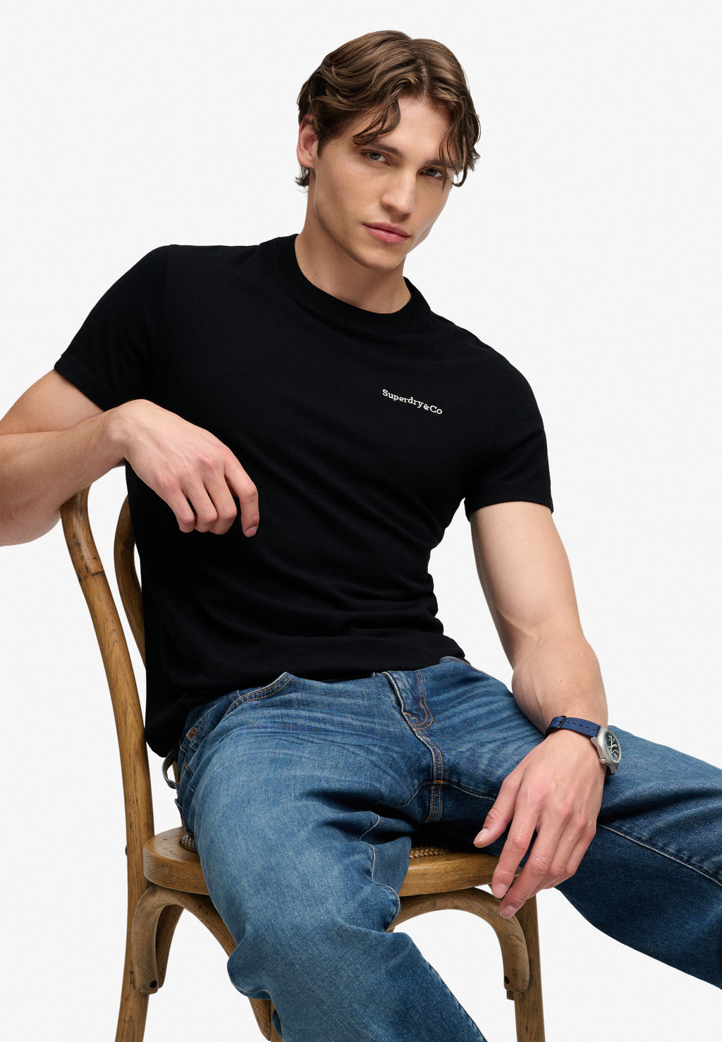Essential Company Logo Embroidered T-shirt