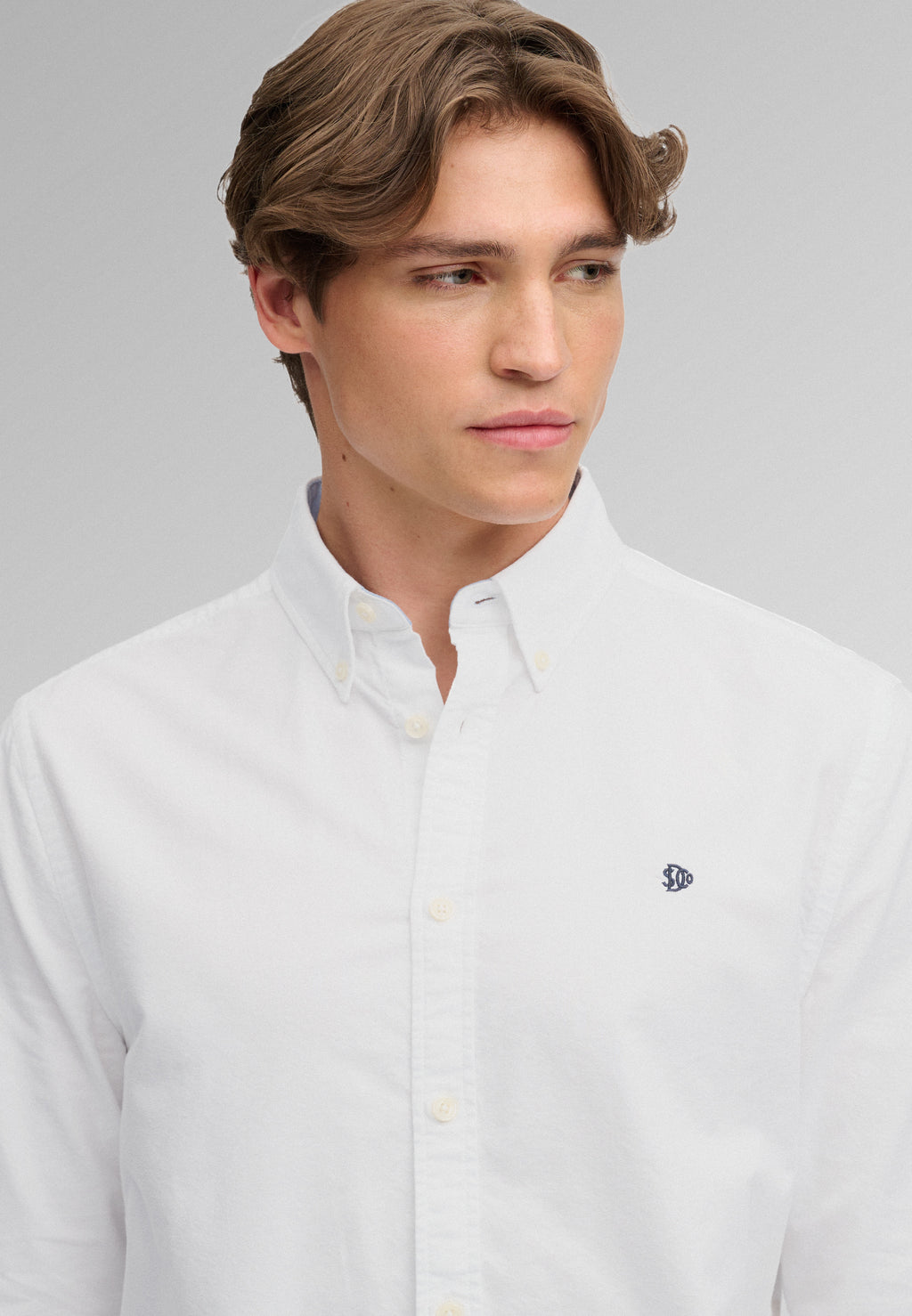 Preppy Oxford Long Sleeve Shirt