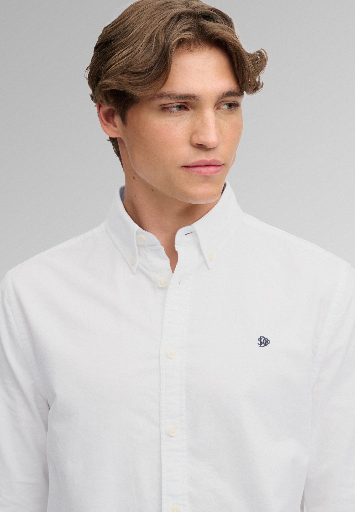 Preppy Oxford Long Sleeve Shirt