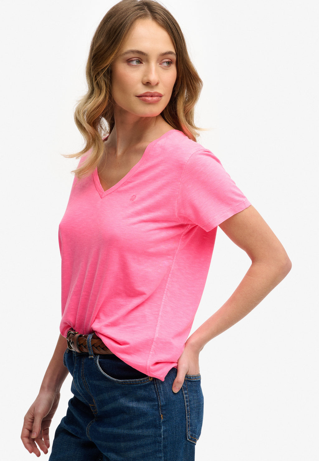Studios Slub Embroidered T-Shirt