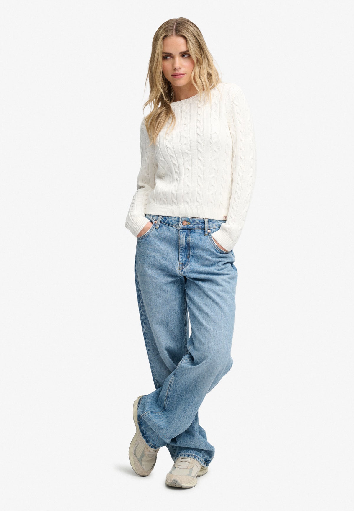 Essentials SD&CO Cable Knit Jumper