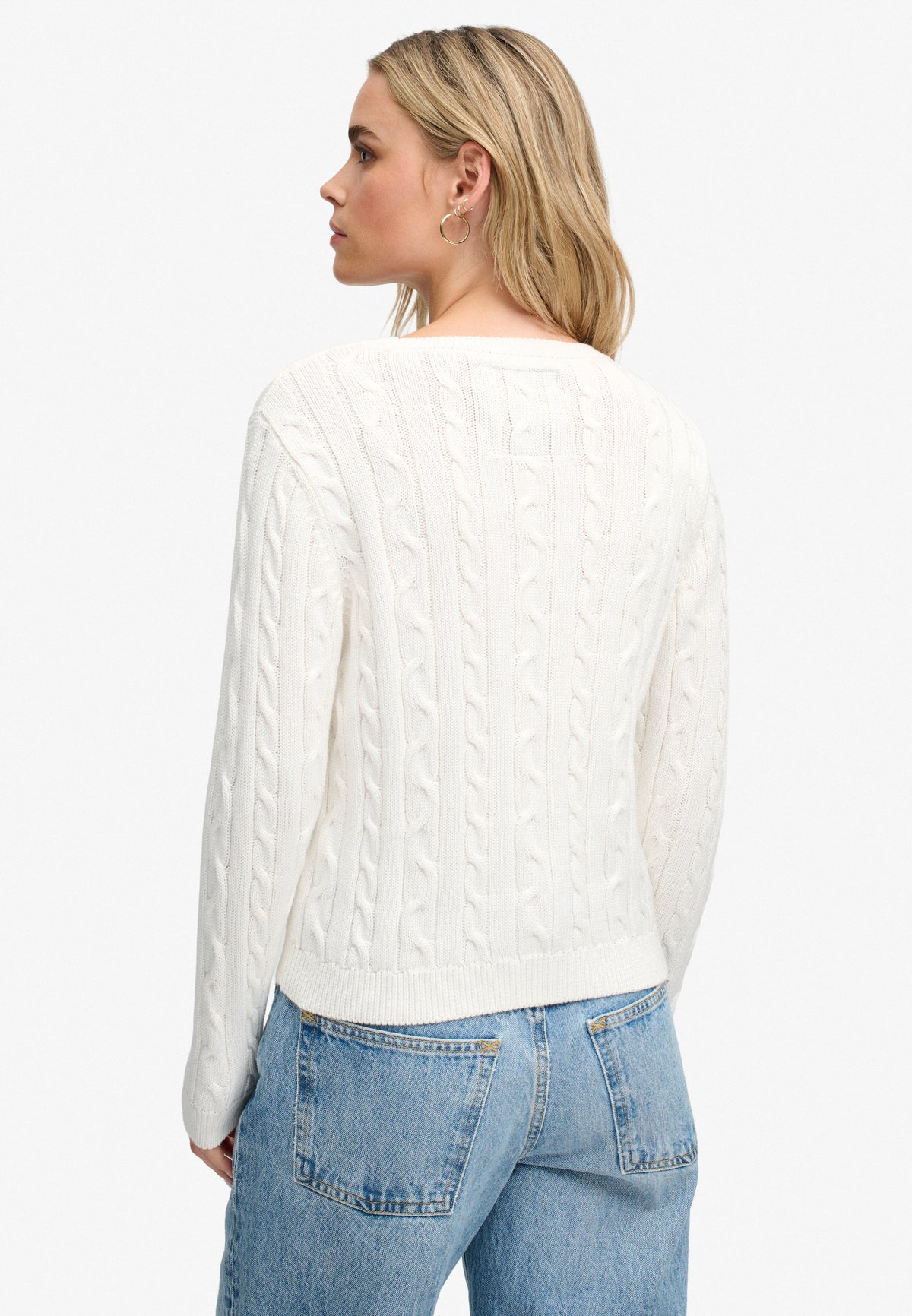 Essentials SD&CO Cable Knit Jumper