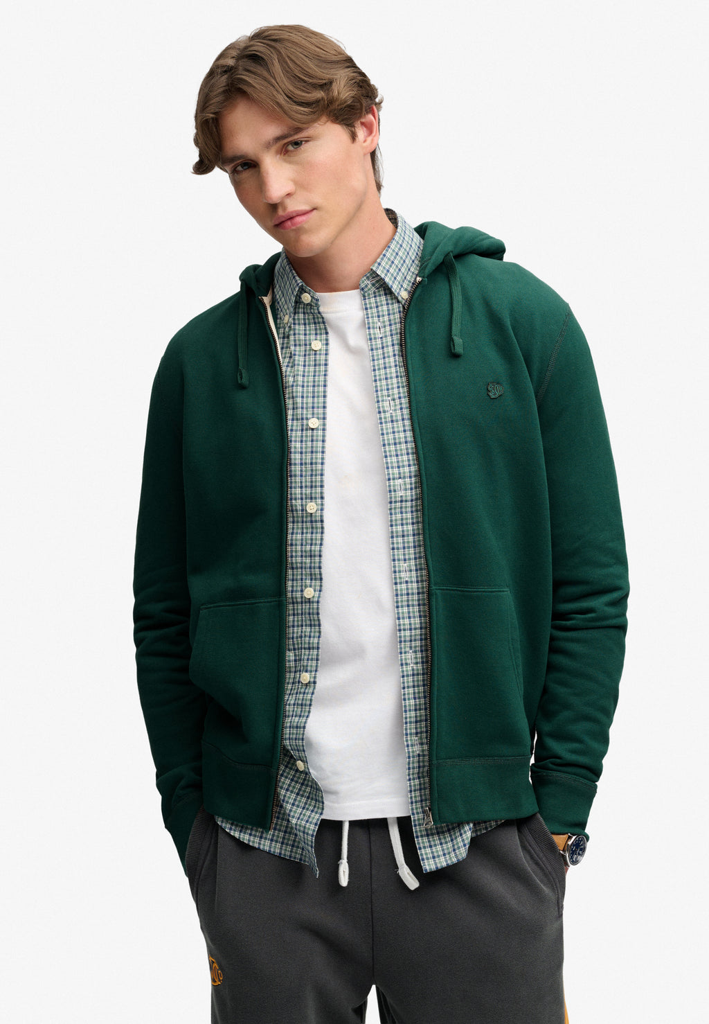 Essential SD Co Logo Zip Hoodie