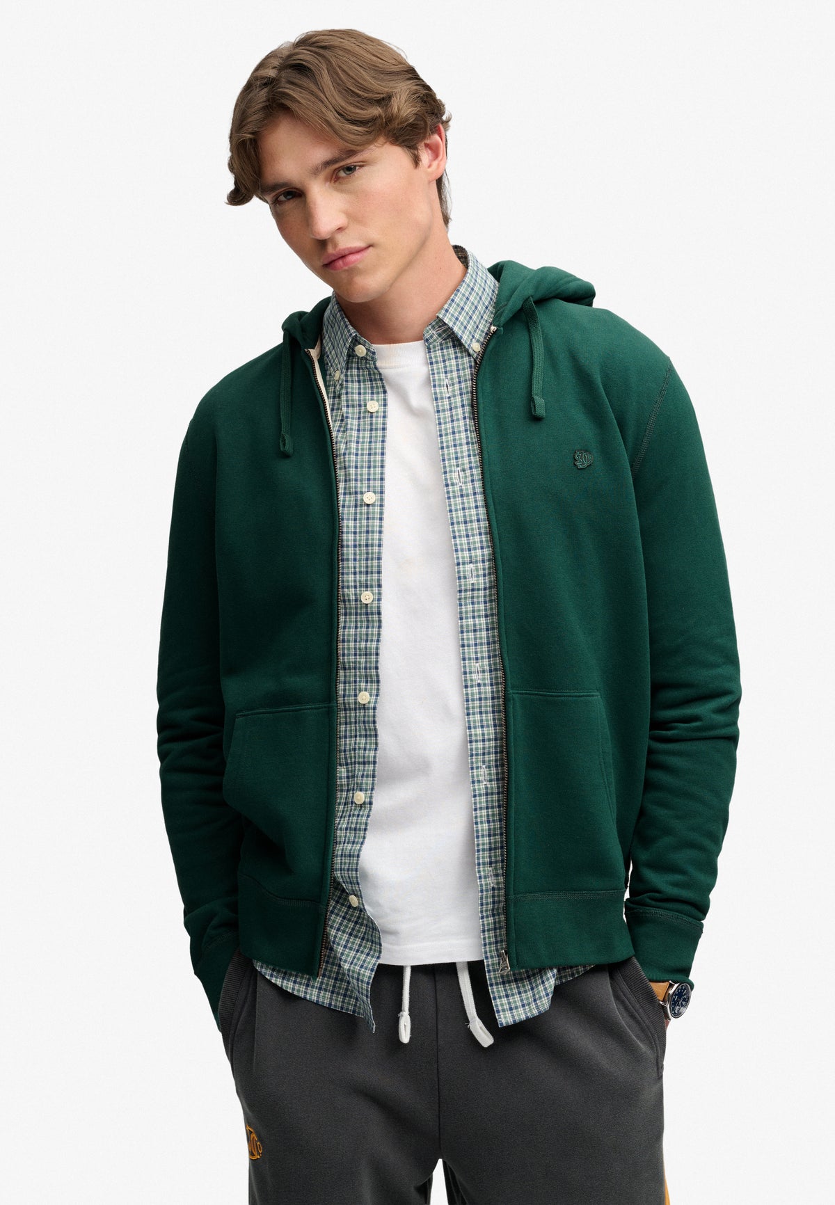 Essential SD Co Logo Zip Hoodie
