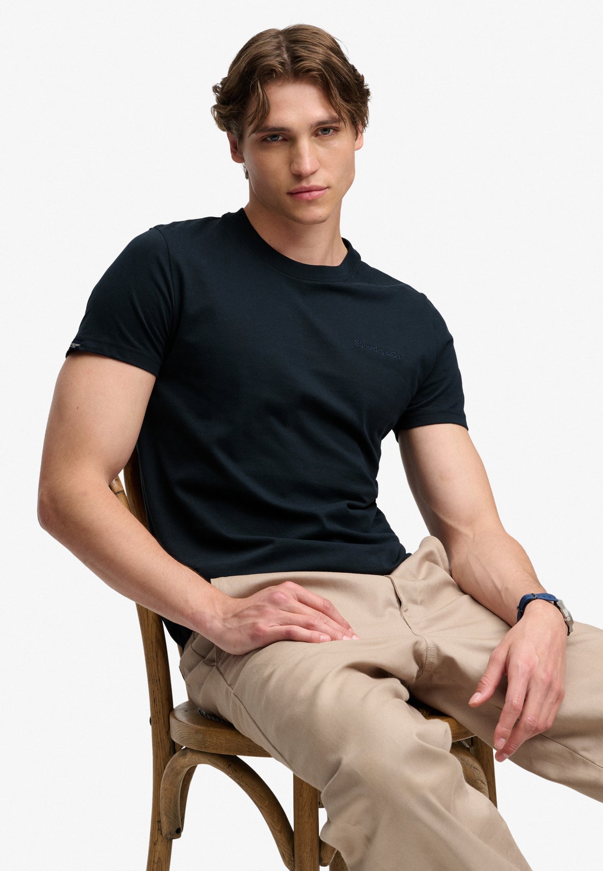 Essential Company Logo Embroidered T-shirt