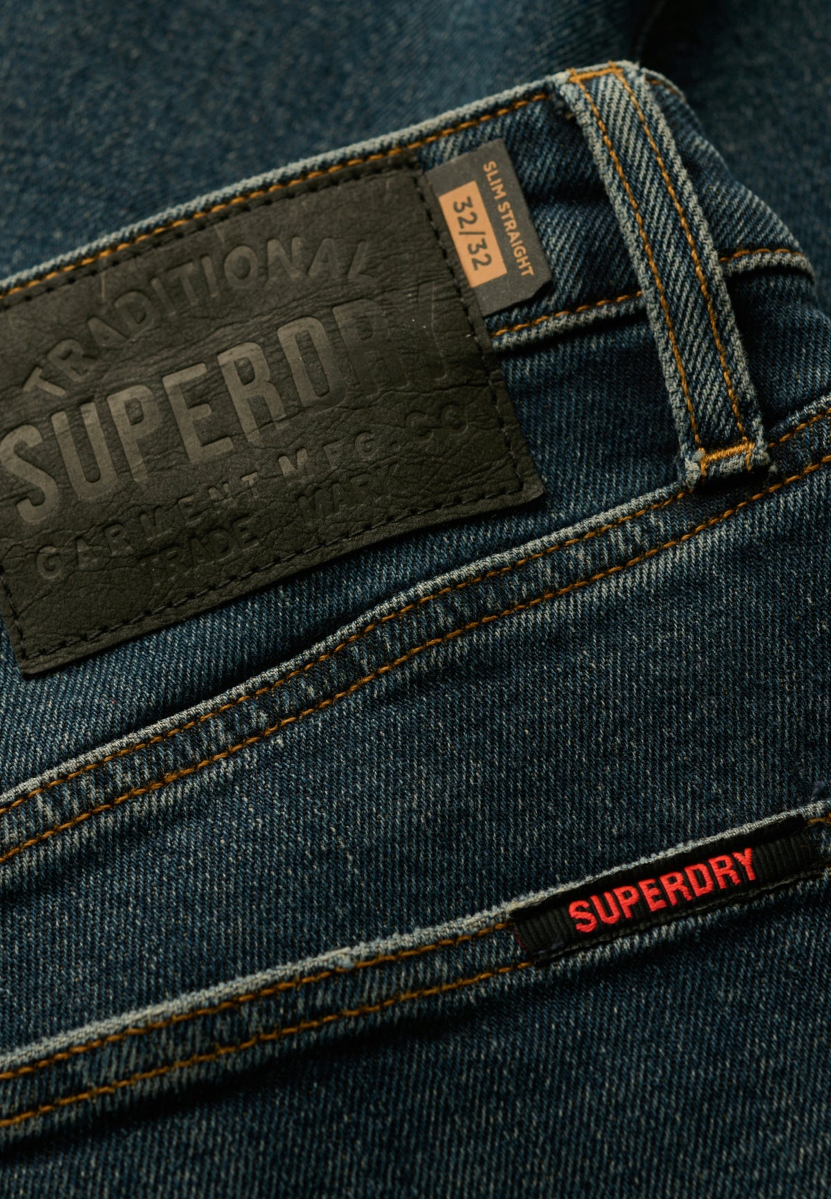 Organic Cotton Vintage Slim Straight Jeans