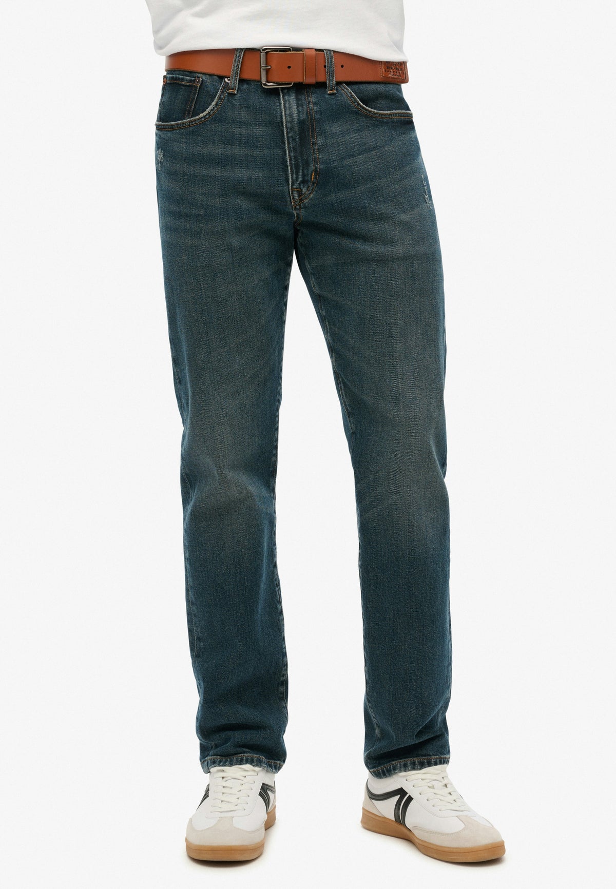 Organic Cotton Vintage Slim Straight Jeans