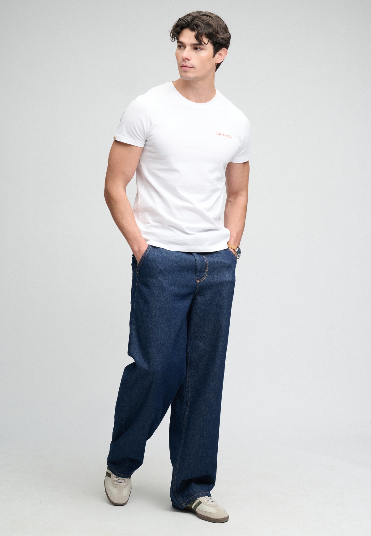 Essential Company Logo Embroidered T-shirt