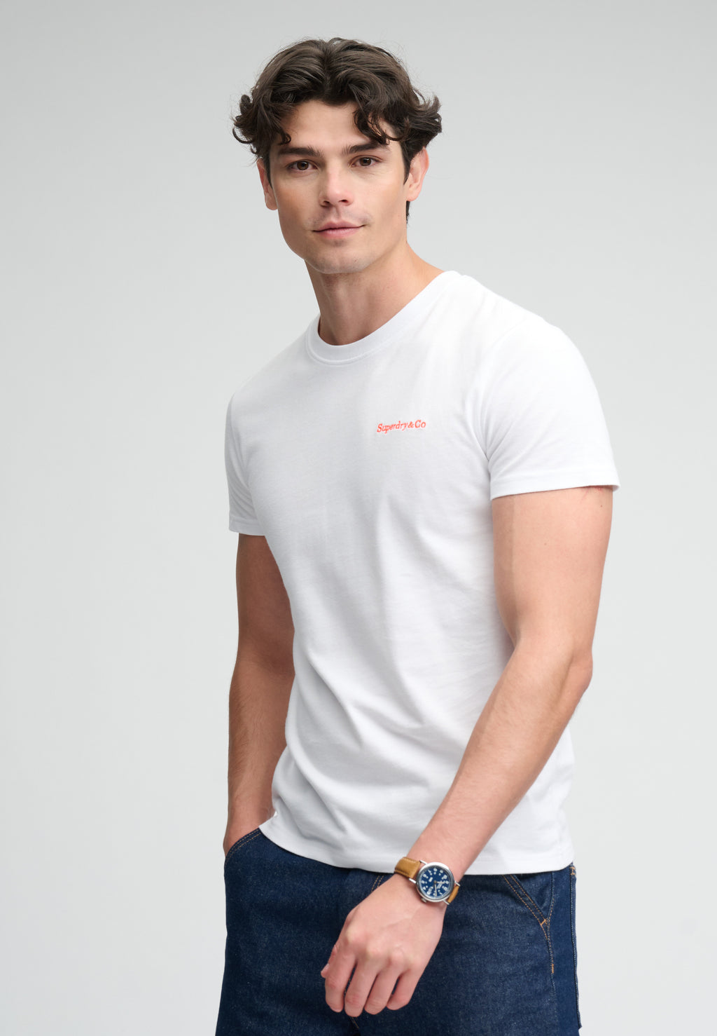 Essential Company Logo Embroidered T-shirt