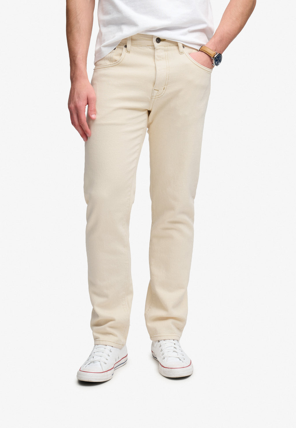Vintage Slim Straight Jeans