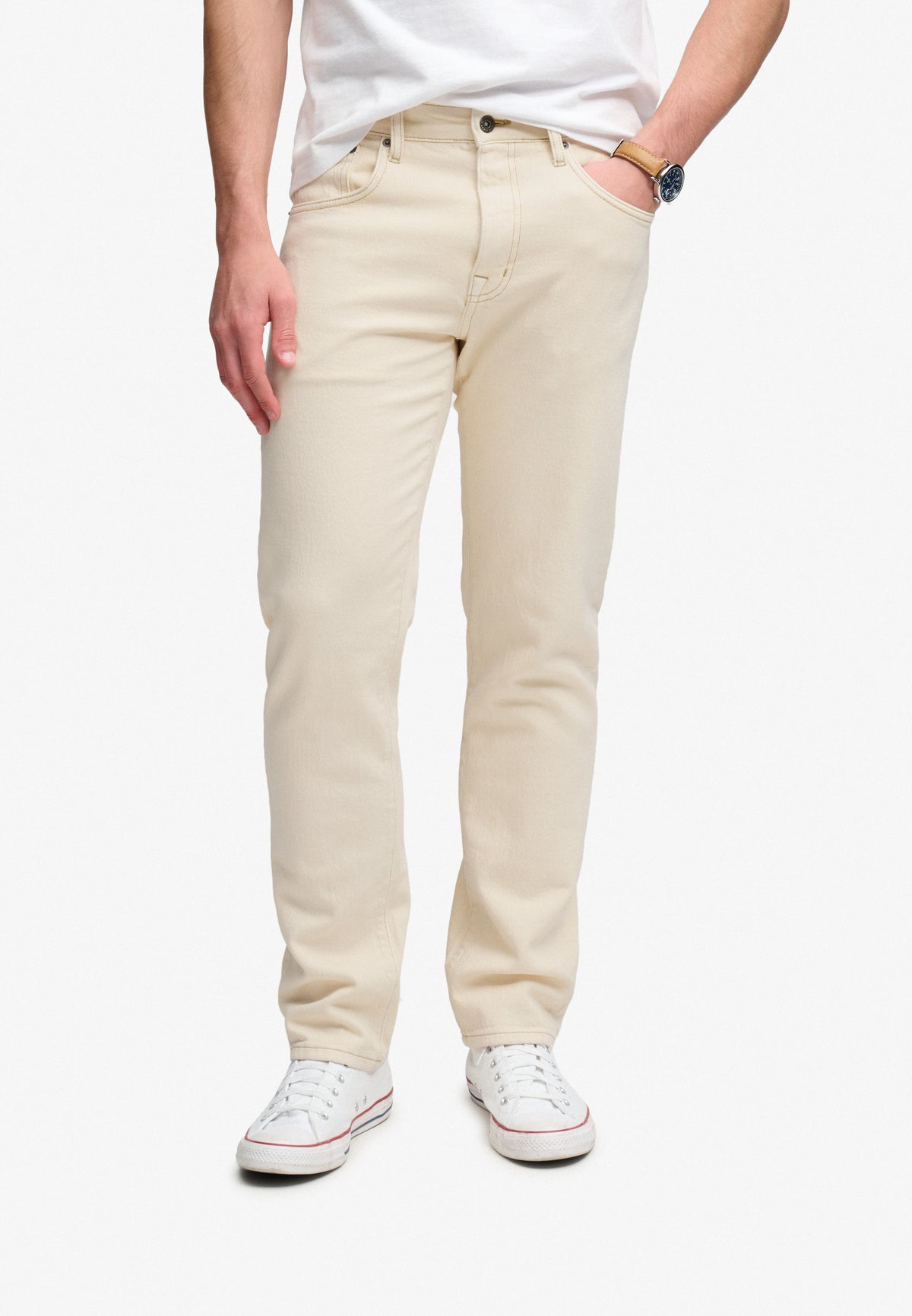 Vintage Slim Straight Jeans