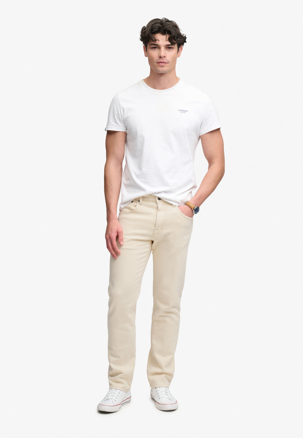 Vintage Slim Straight Jeans