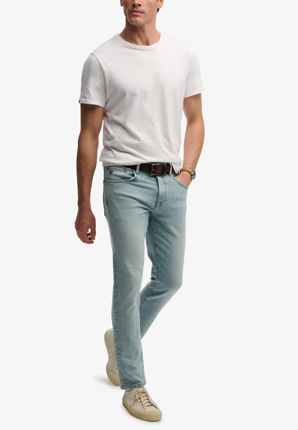 Organic Cotton Vintage Slim Straight Jeans