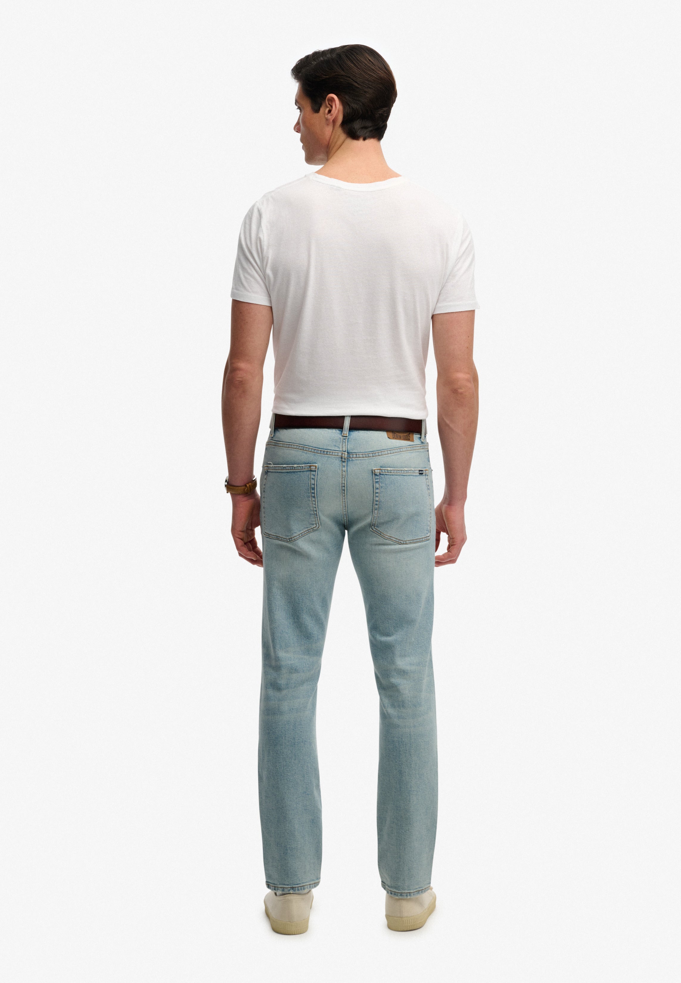 Organic Cotton Vintage Slim Straight Jeans