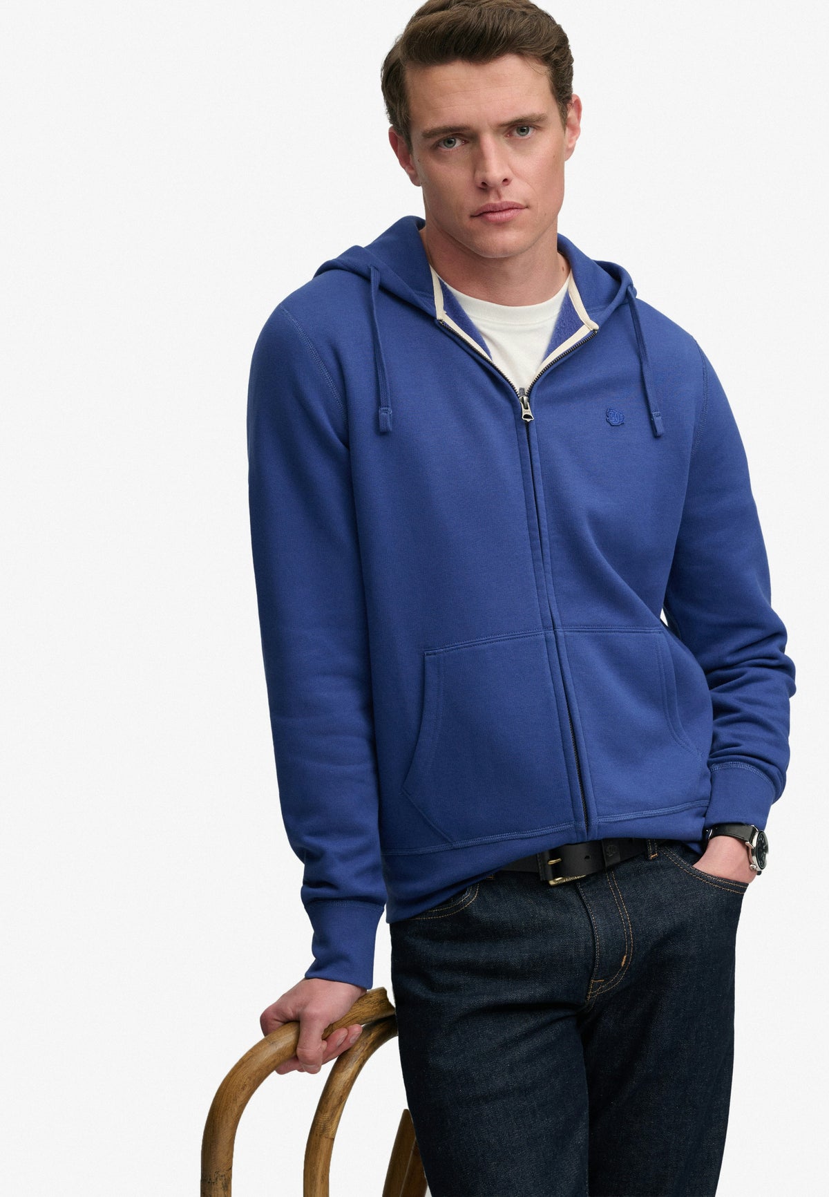 Essential SD Co Logo Zip Hoodie