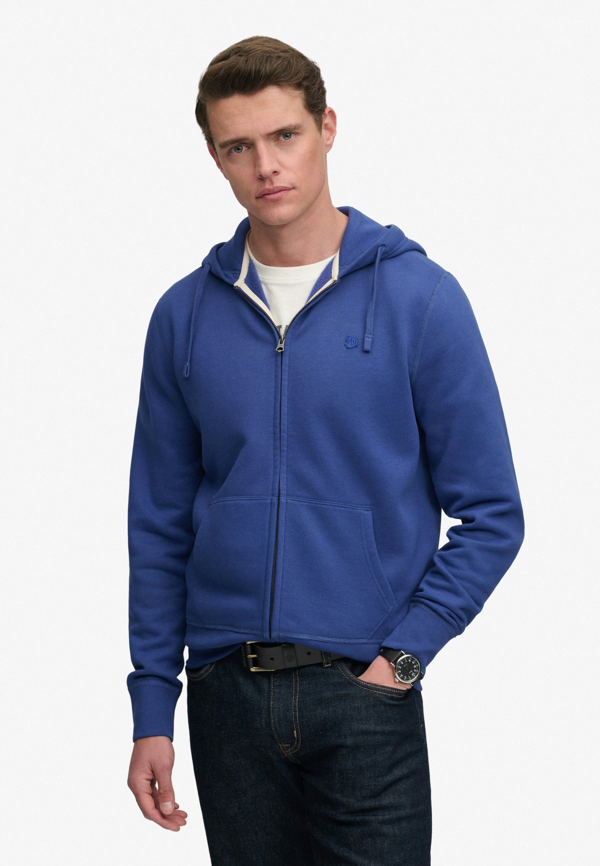 Essential SD Co Logo Zip Hoodie