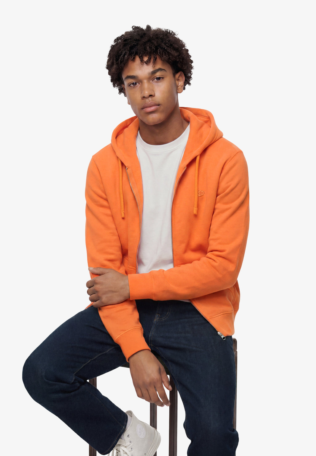 Essential SD Co Logo Zip Hoodie