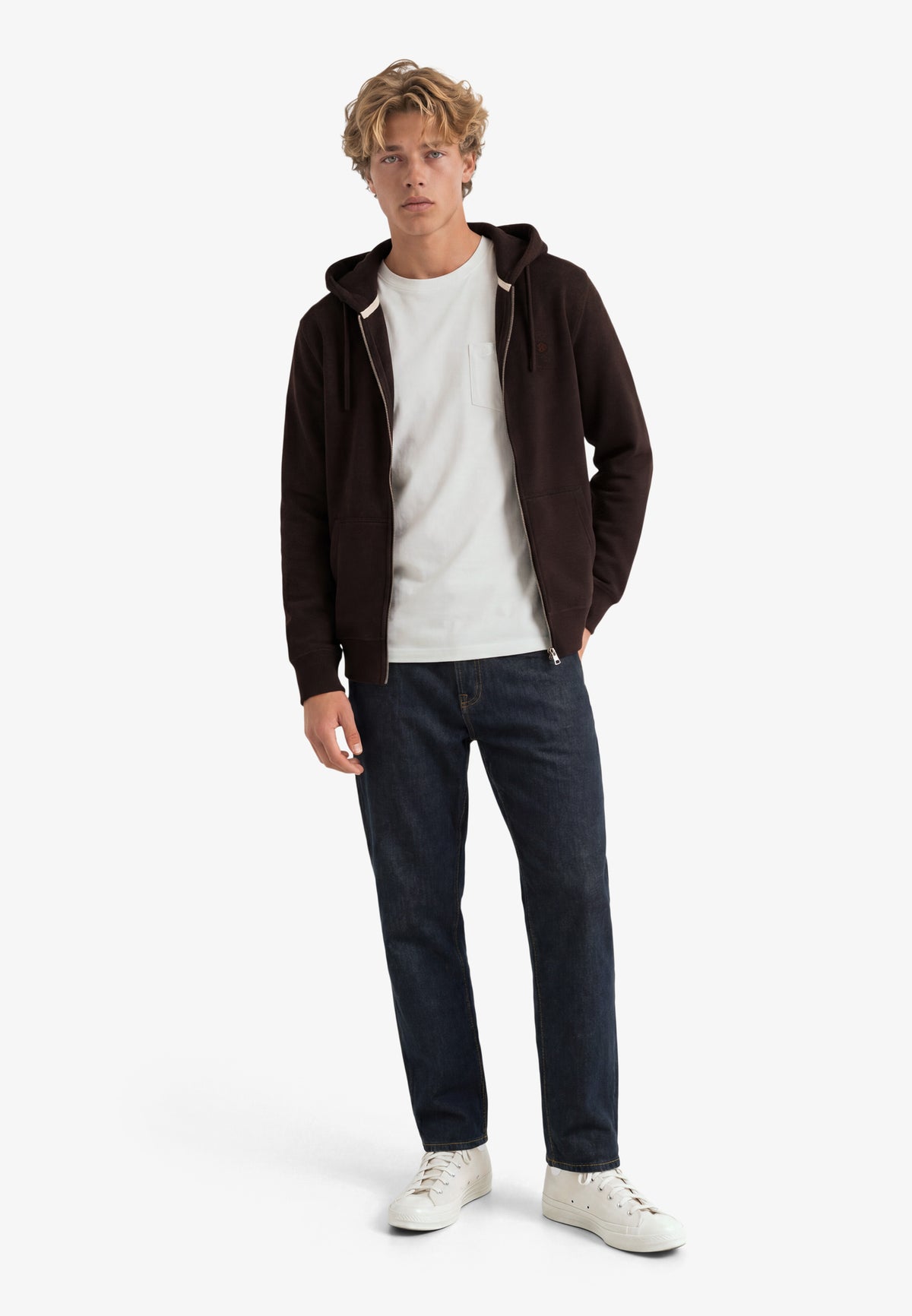 Essential SD Co Logo Zip Hoodie