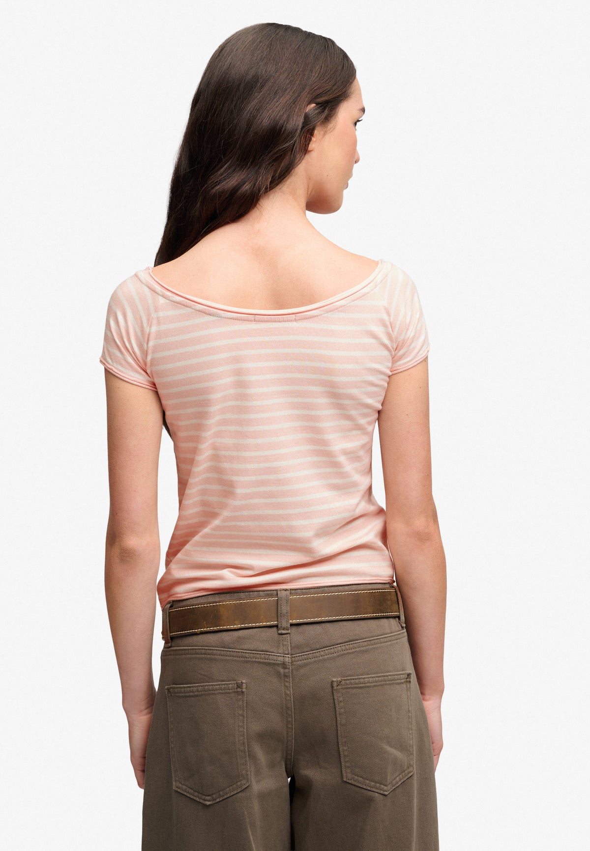 Bardot Short Sleeve Off Shoulder Top