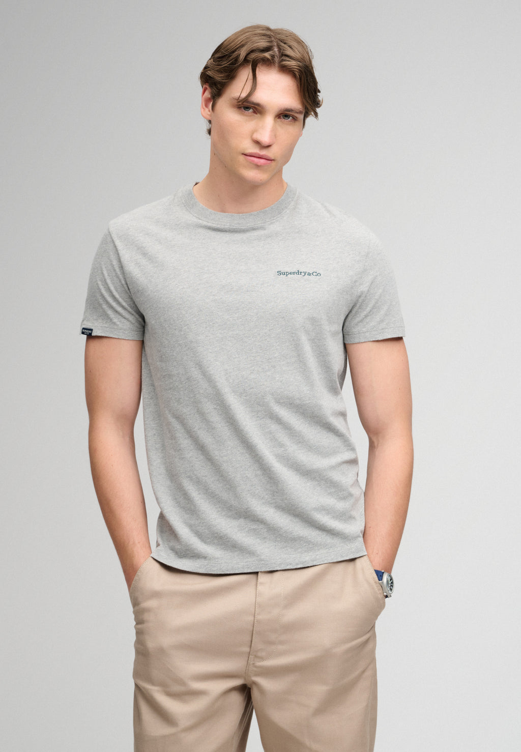 Essential Company Logo Embroidered T-shirt