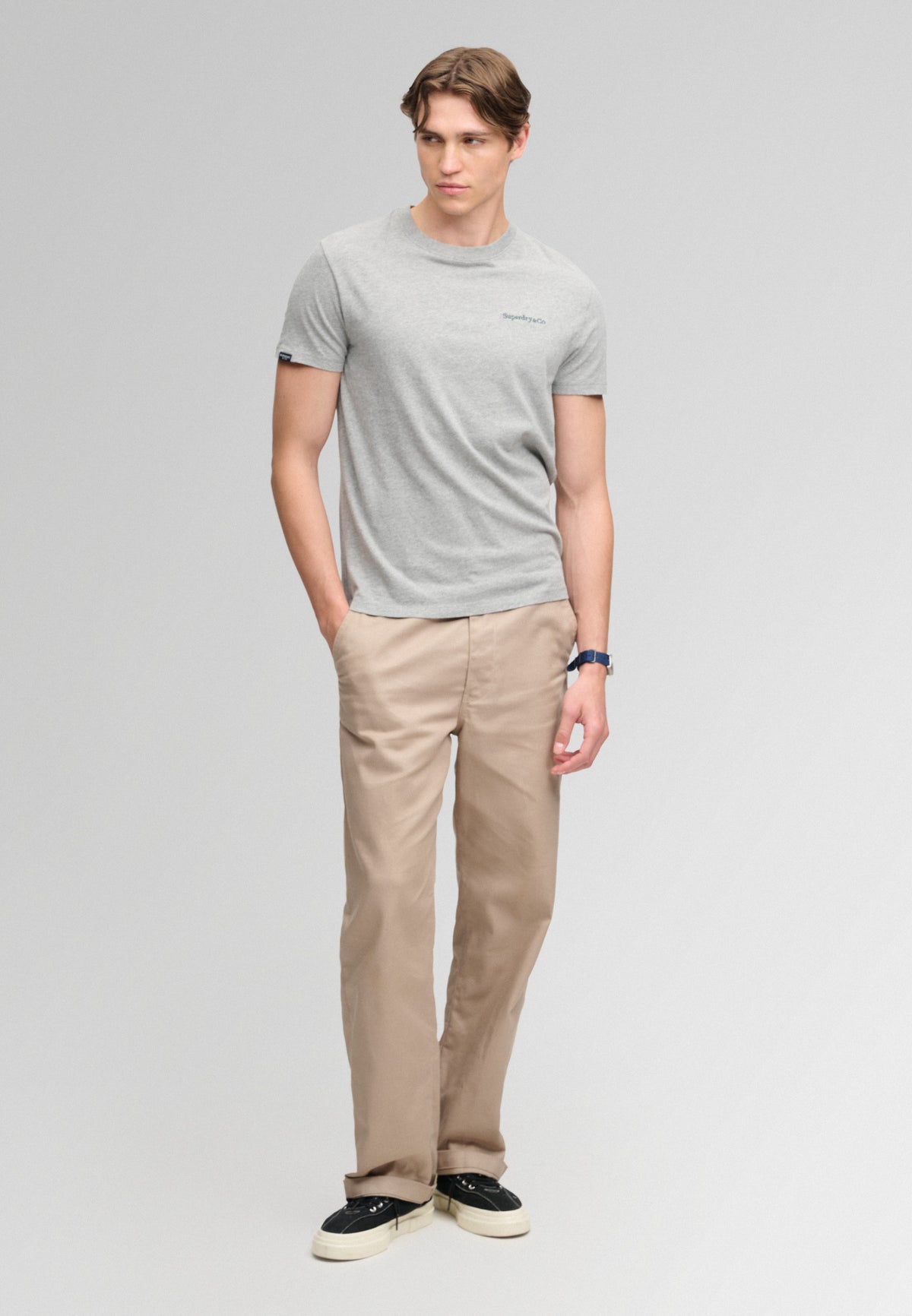 Essential Company Logo Embroidered T-shirt