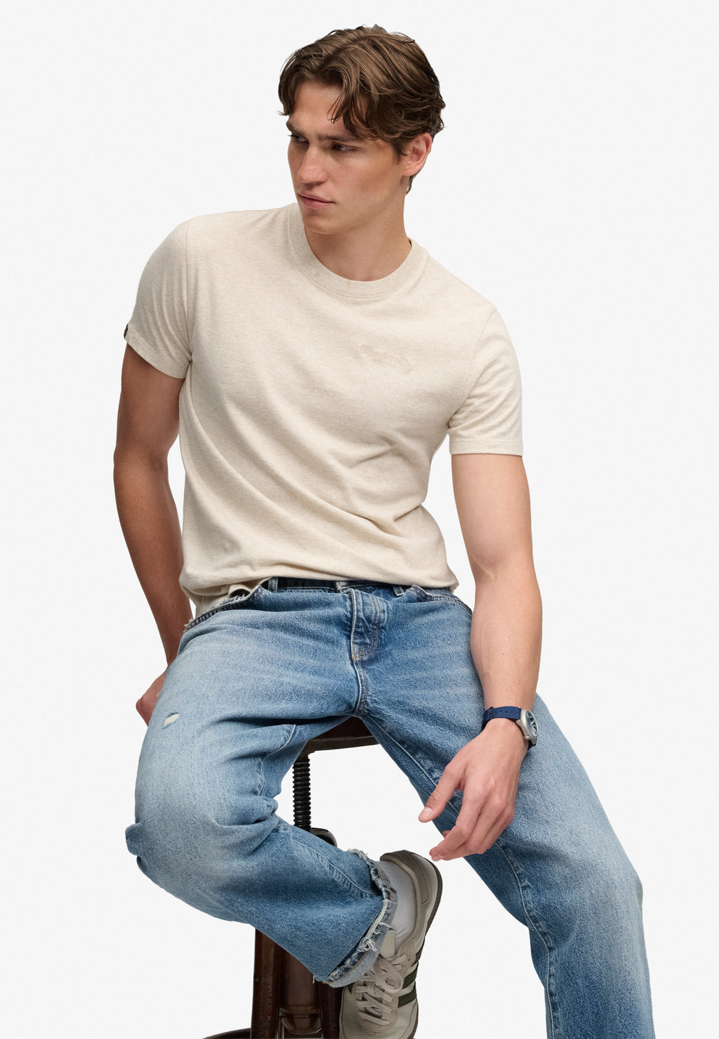 Essential Company Logo Embroidered T-shirt